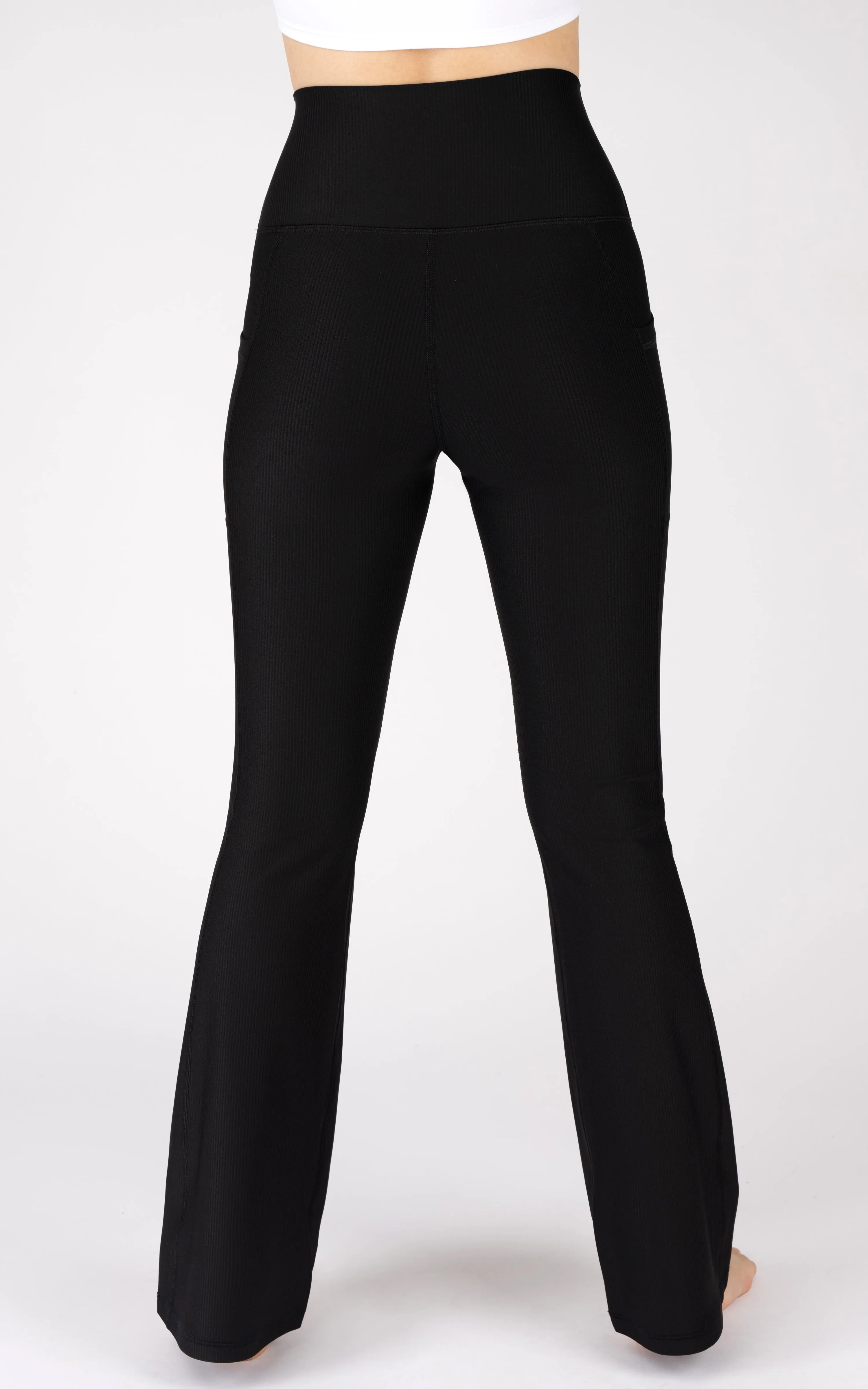 Felix Lux Ribbed Rachel Micro Flared Pant
