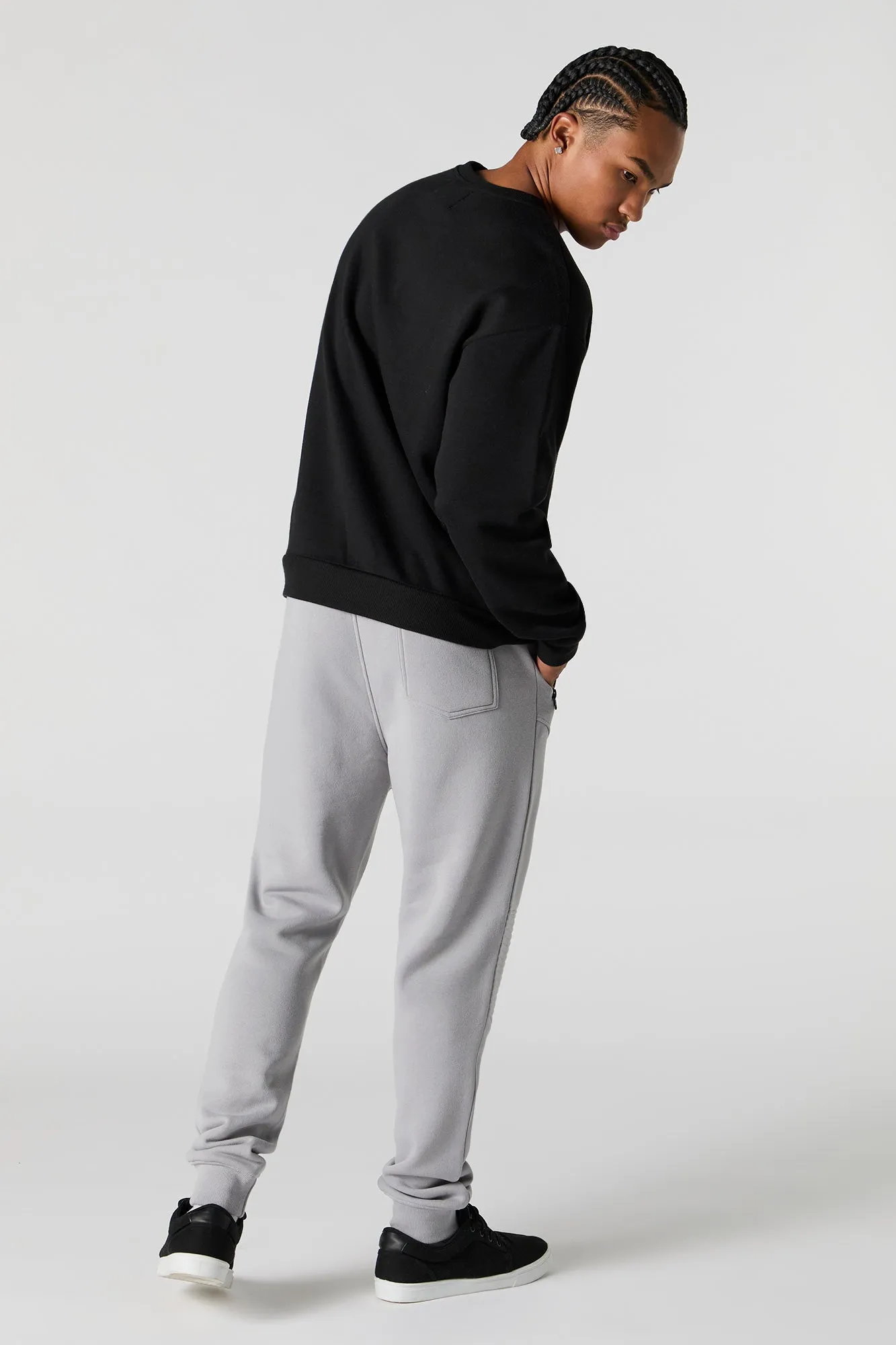 Fleece Moto Jogger