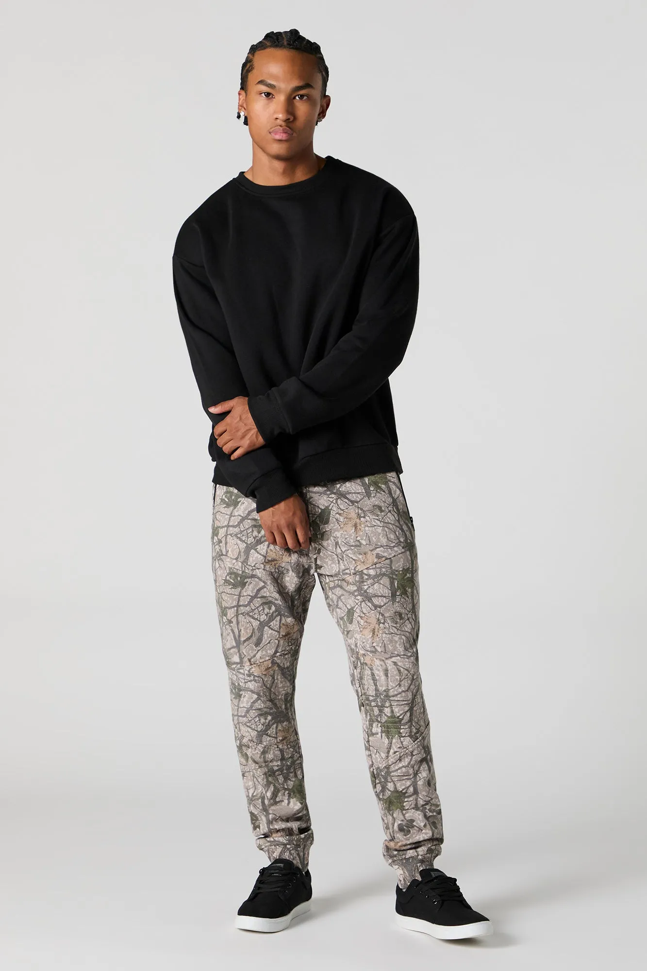 Fleece Moto Jogger