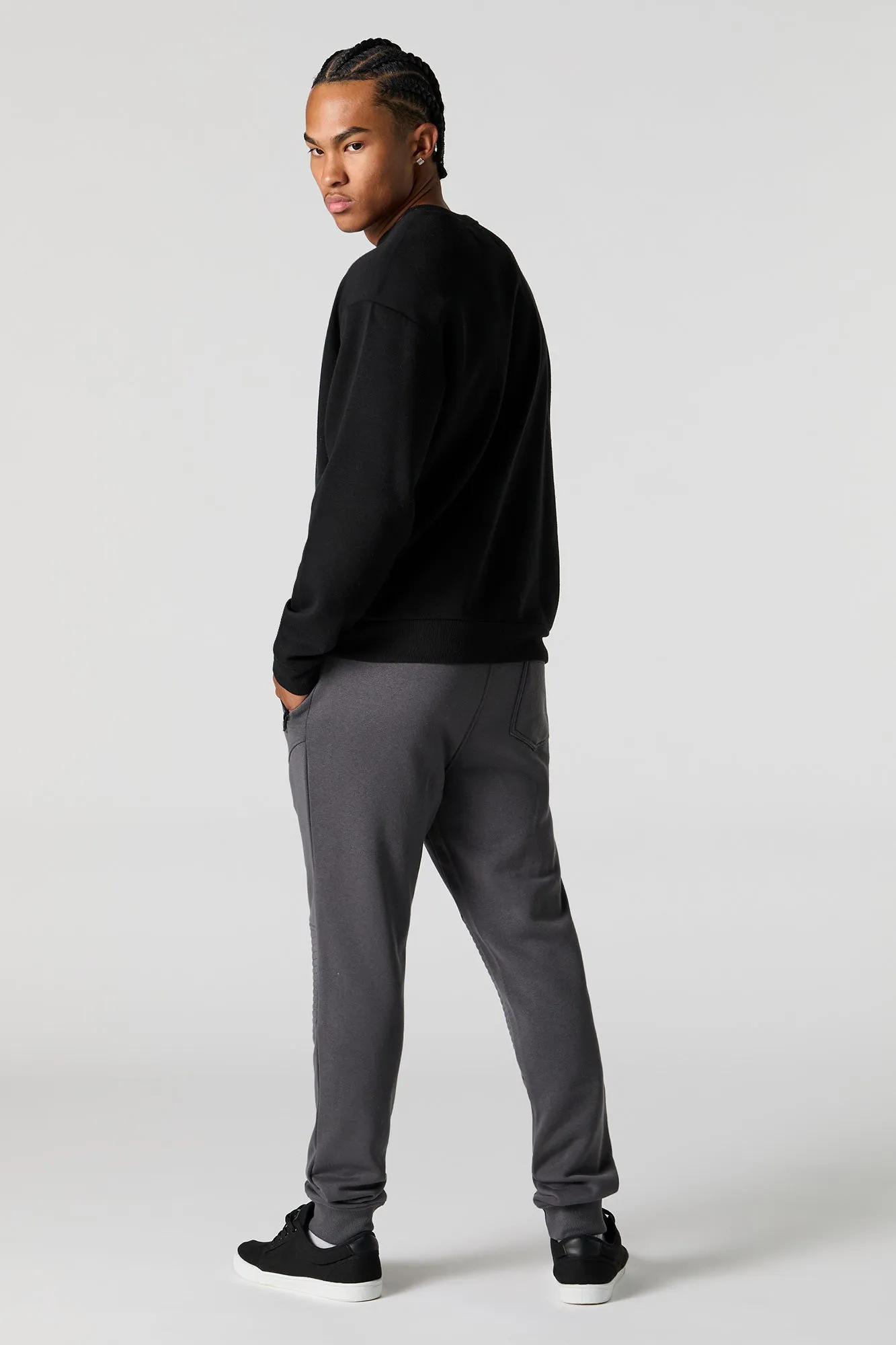 Fleece Moto Jogger