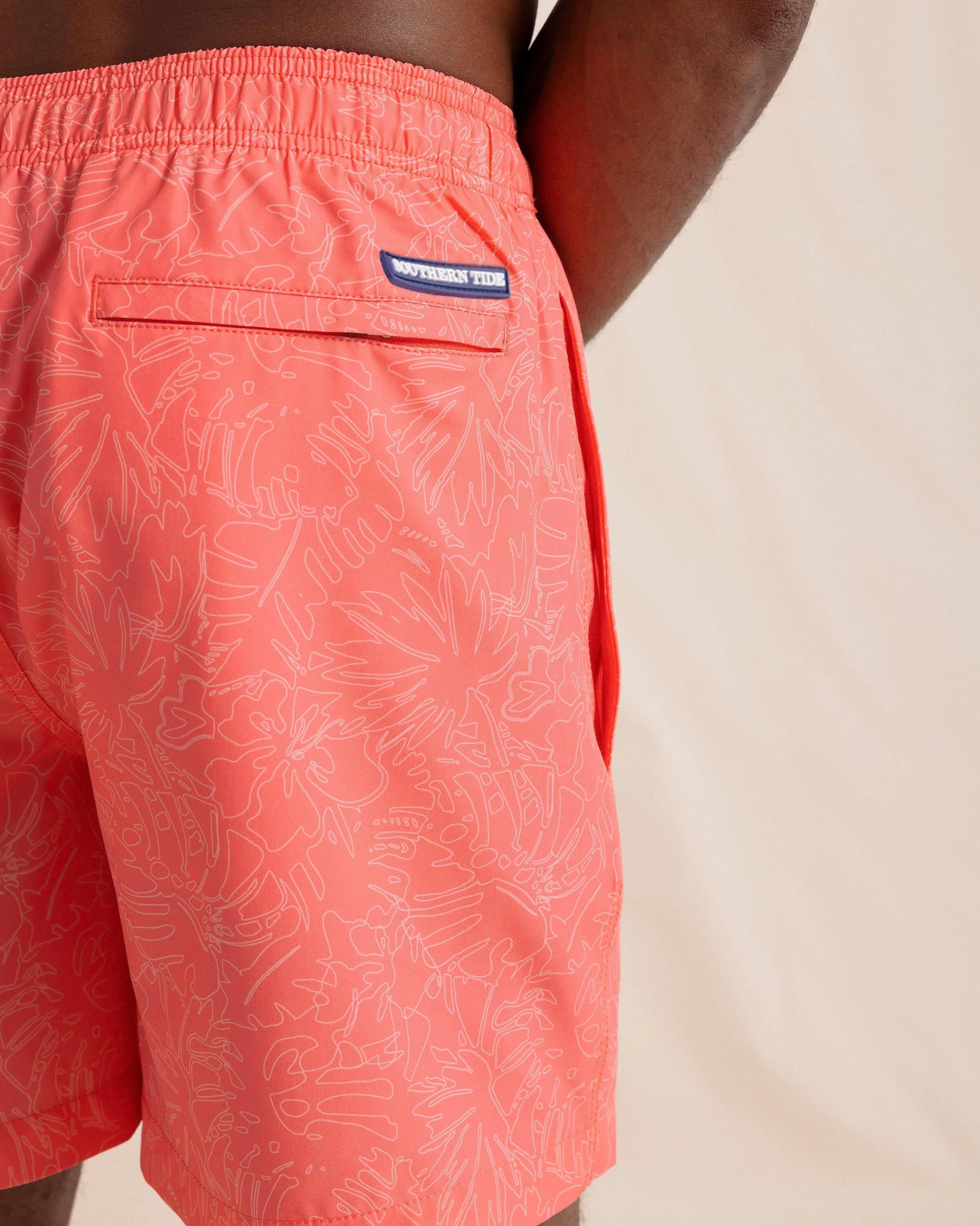 Floral Fusion Swim Trunk