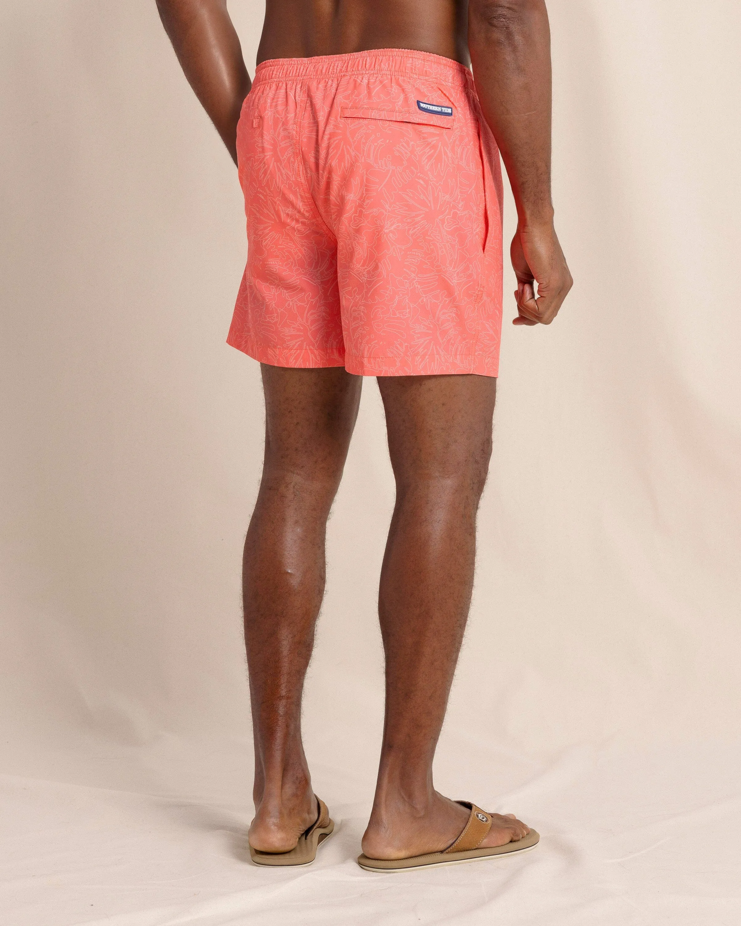 Floral Fusion Swim Trunk