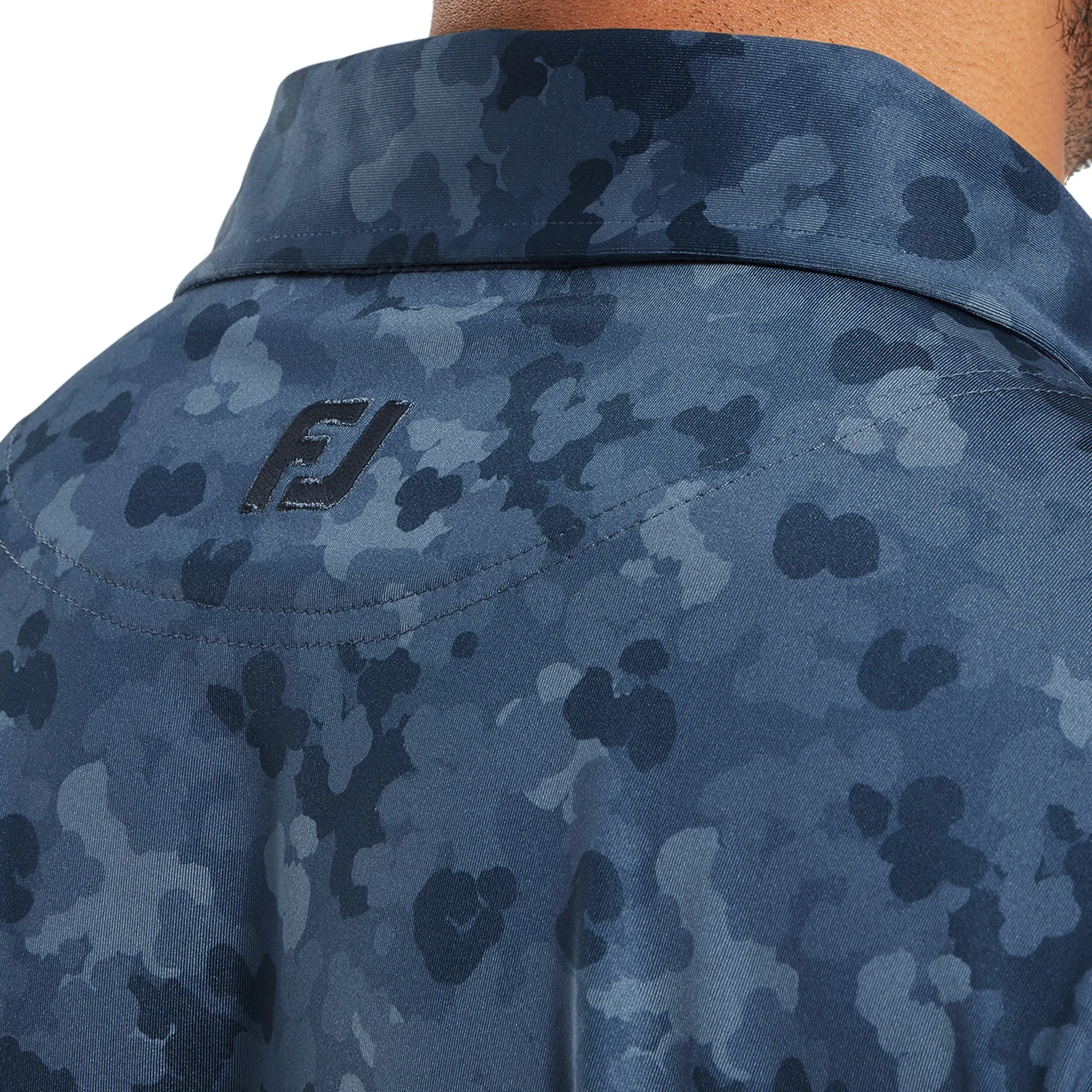 FootJoy Pop Camo Lisle Golf Shirt