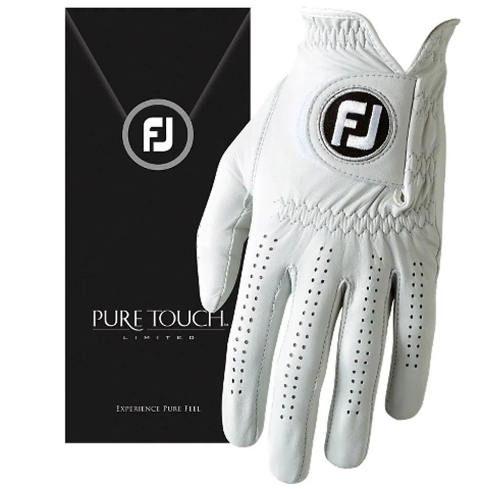 FootJoy Pure Touch Limited Golf Glove White - 22 Men