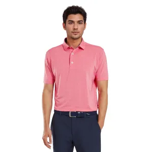 FootJoy Stretch Dot Print Lisle Golf Shirt