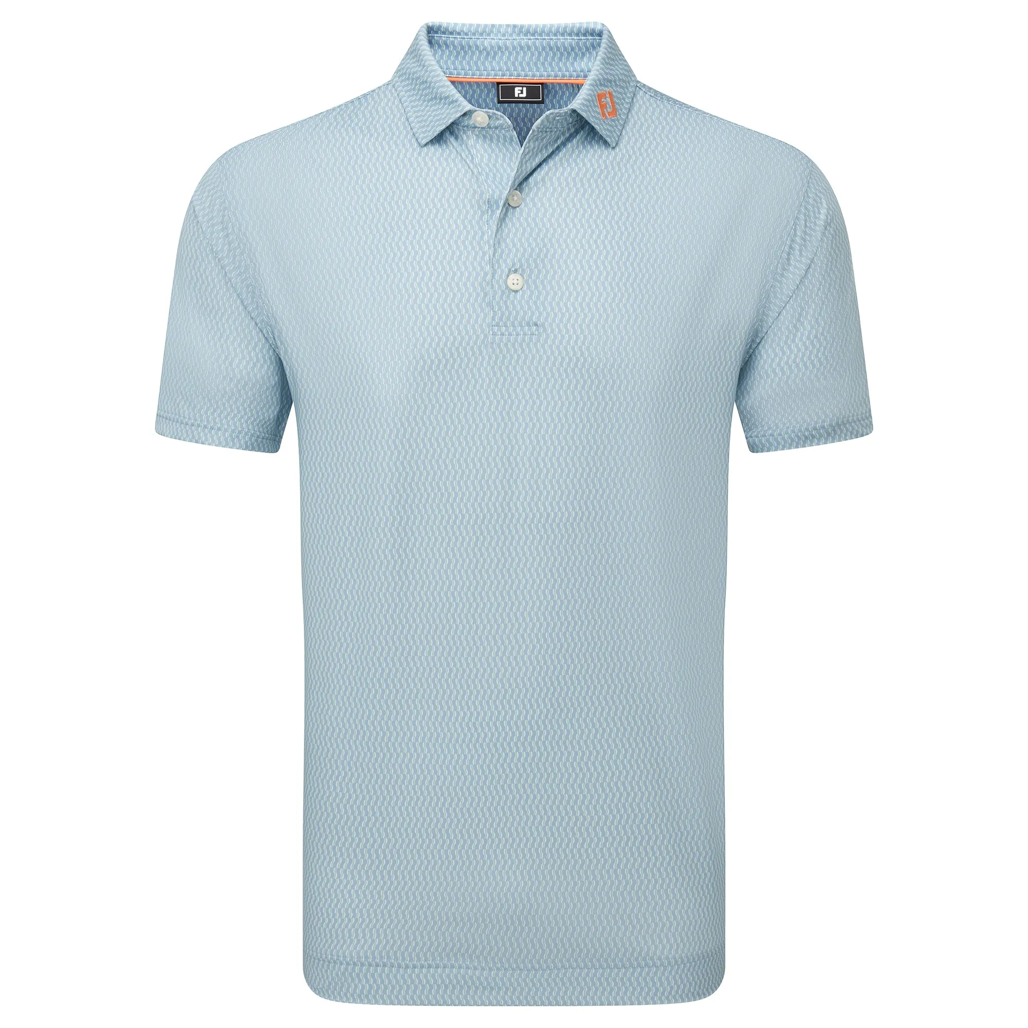 FootJoy Wiggle Print Lisle Golf Shirt