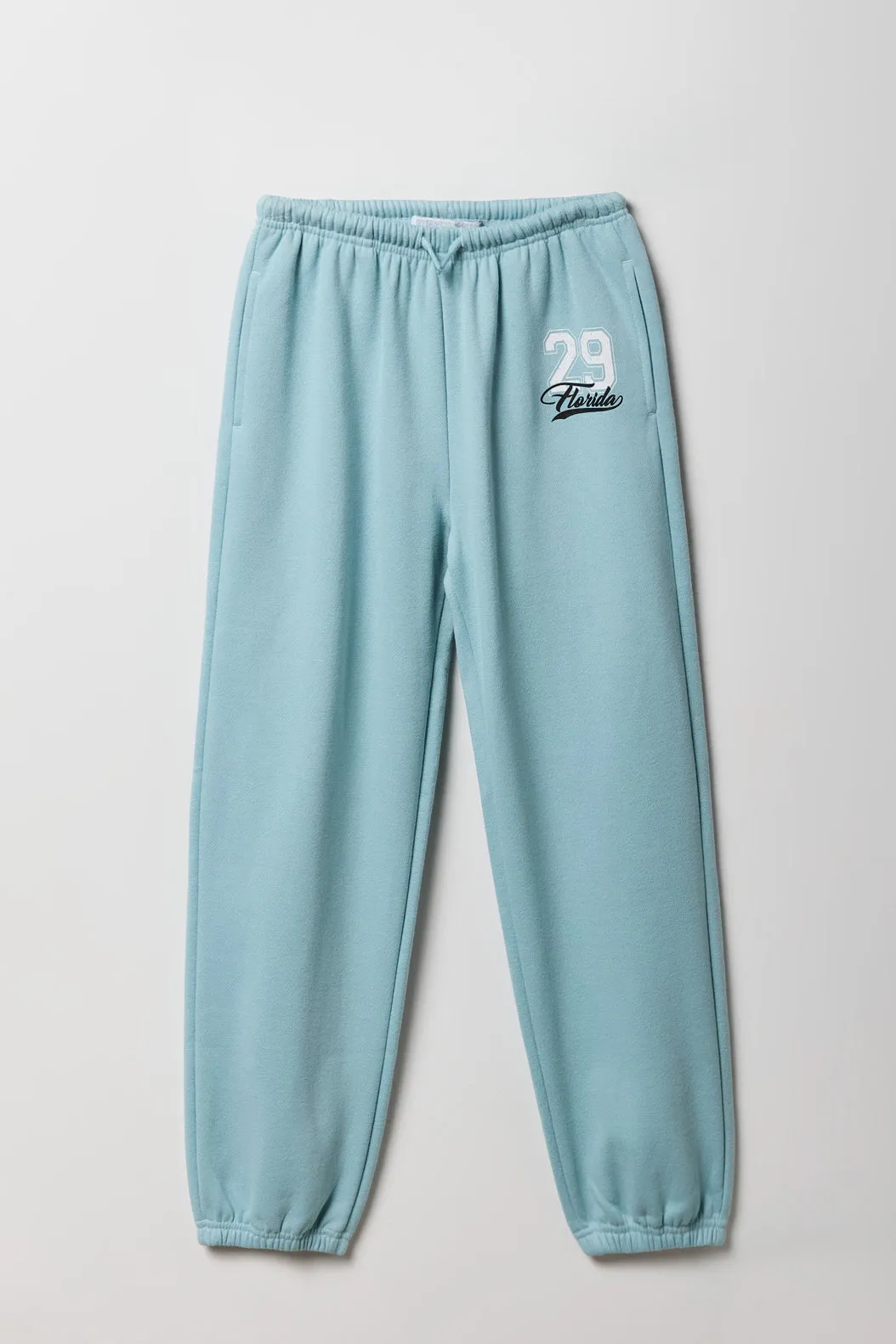 Girls Graphic Fleece Jogger