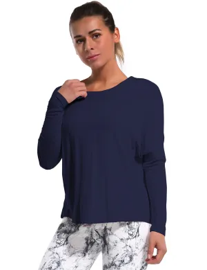 Golf Batwing Tunic Tops darknavy_Golf