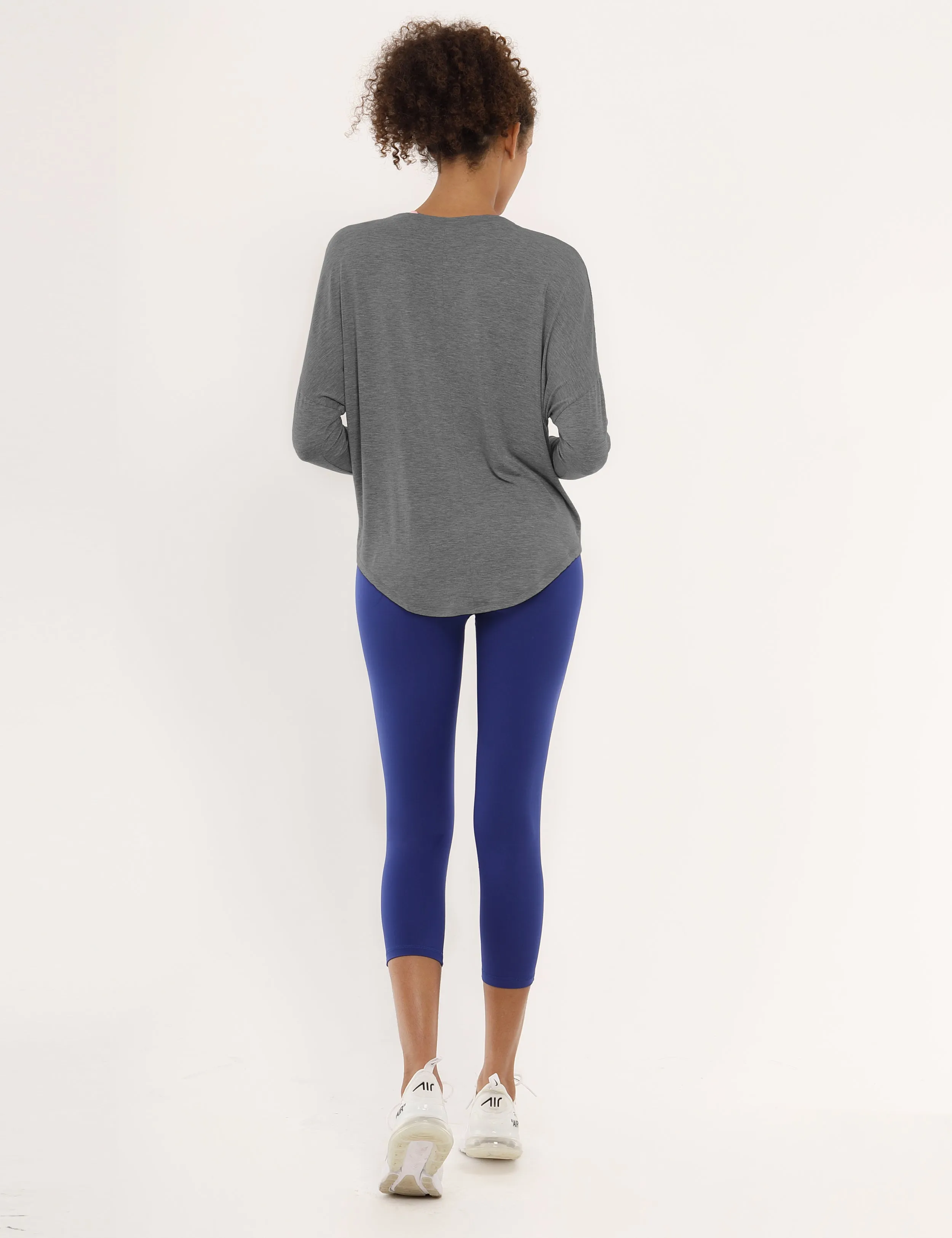 Golf Batwing Tunic Tops heathercharcoal_Golf