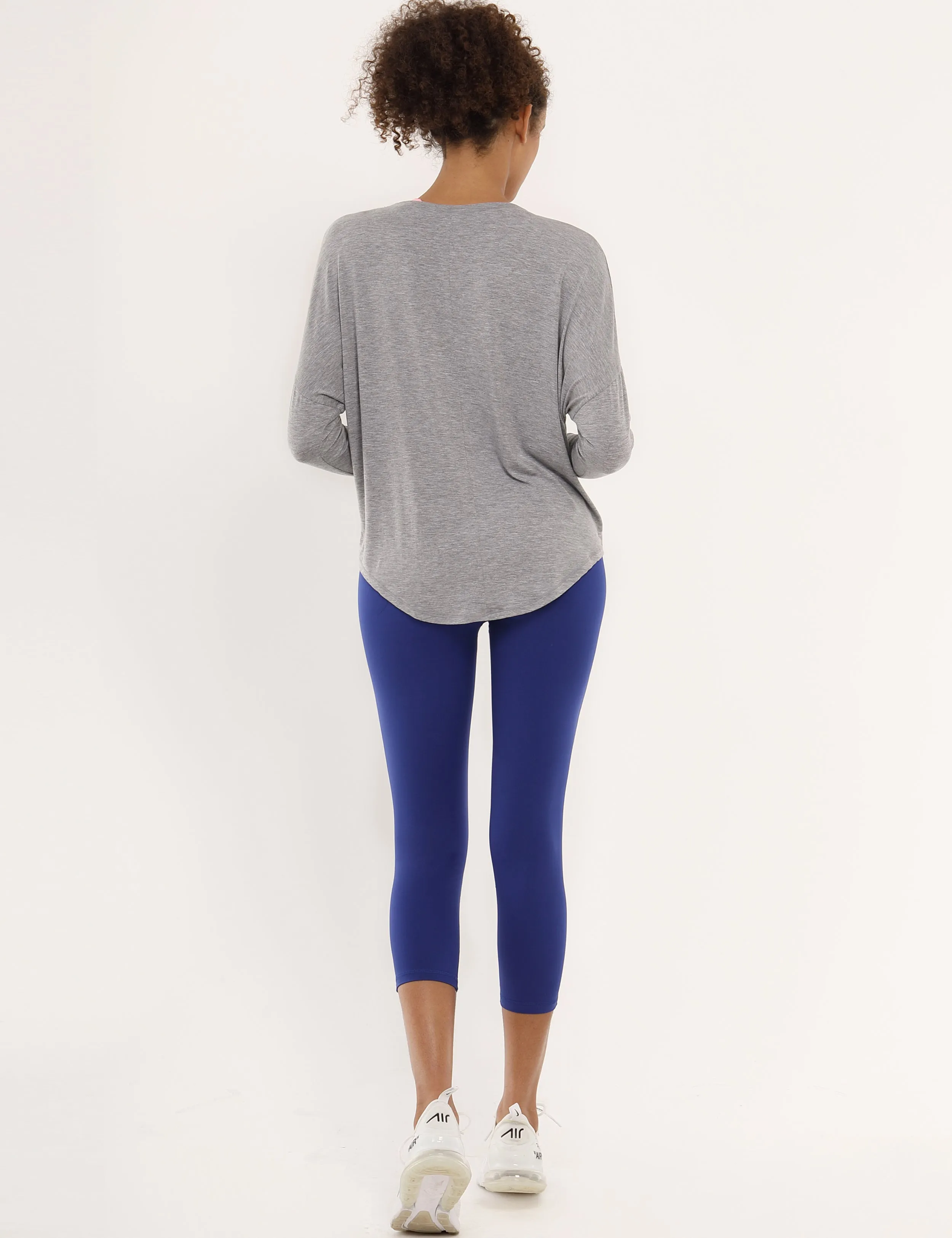 Golf Batwing Tunic Tops heathergray_Golf