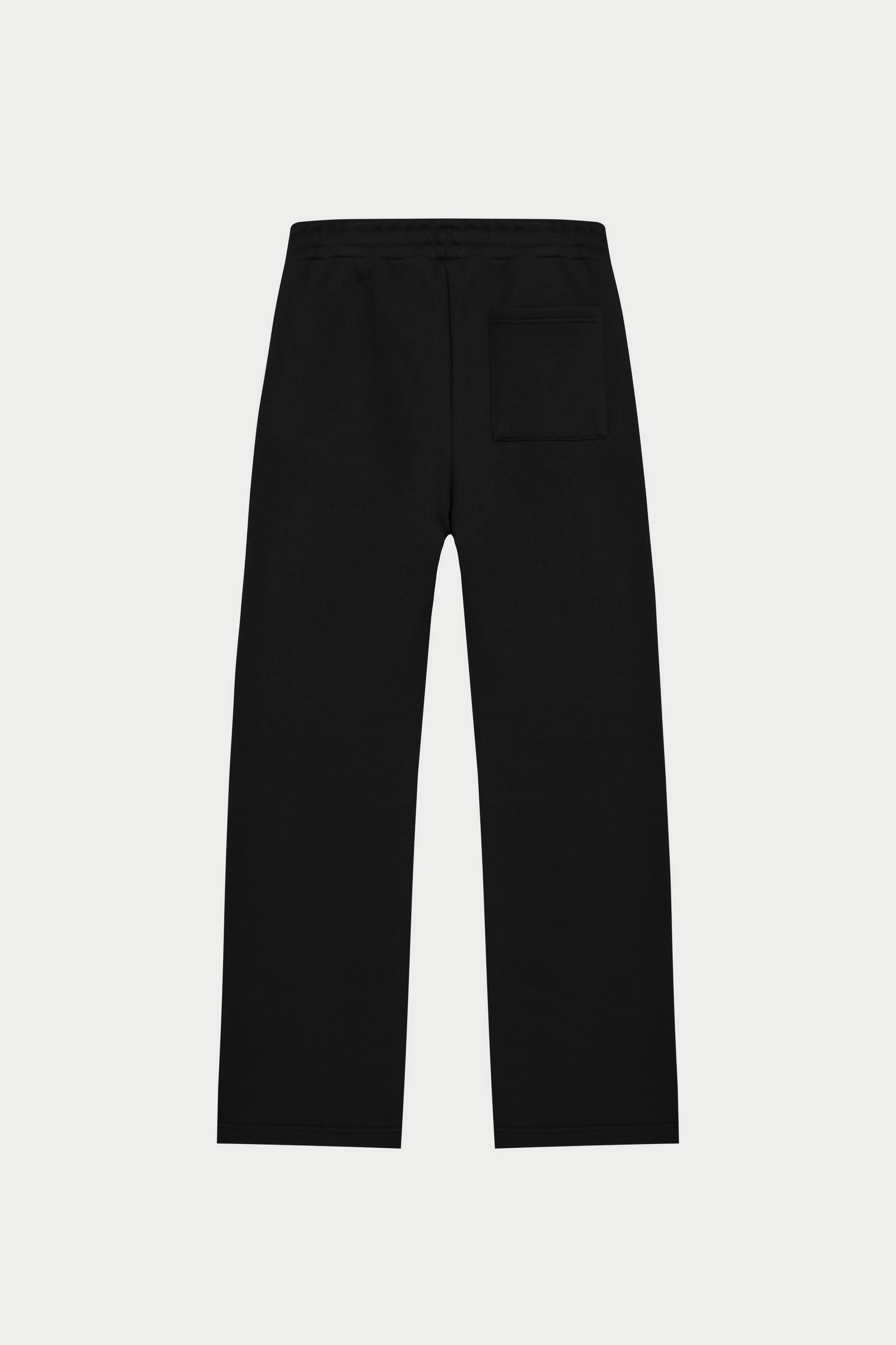 HEAVYWEIGHT EMBLEM APPLIQUE JOGGERS - BLACK