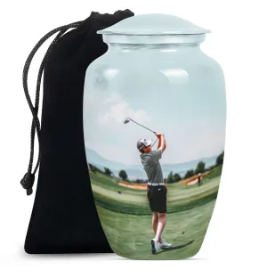 High-Esteem Golf Cremation Urn: Unique & Dignified Urn For Ashes