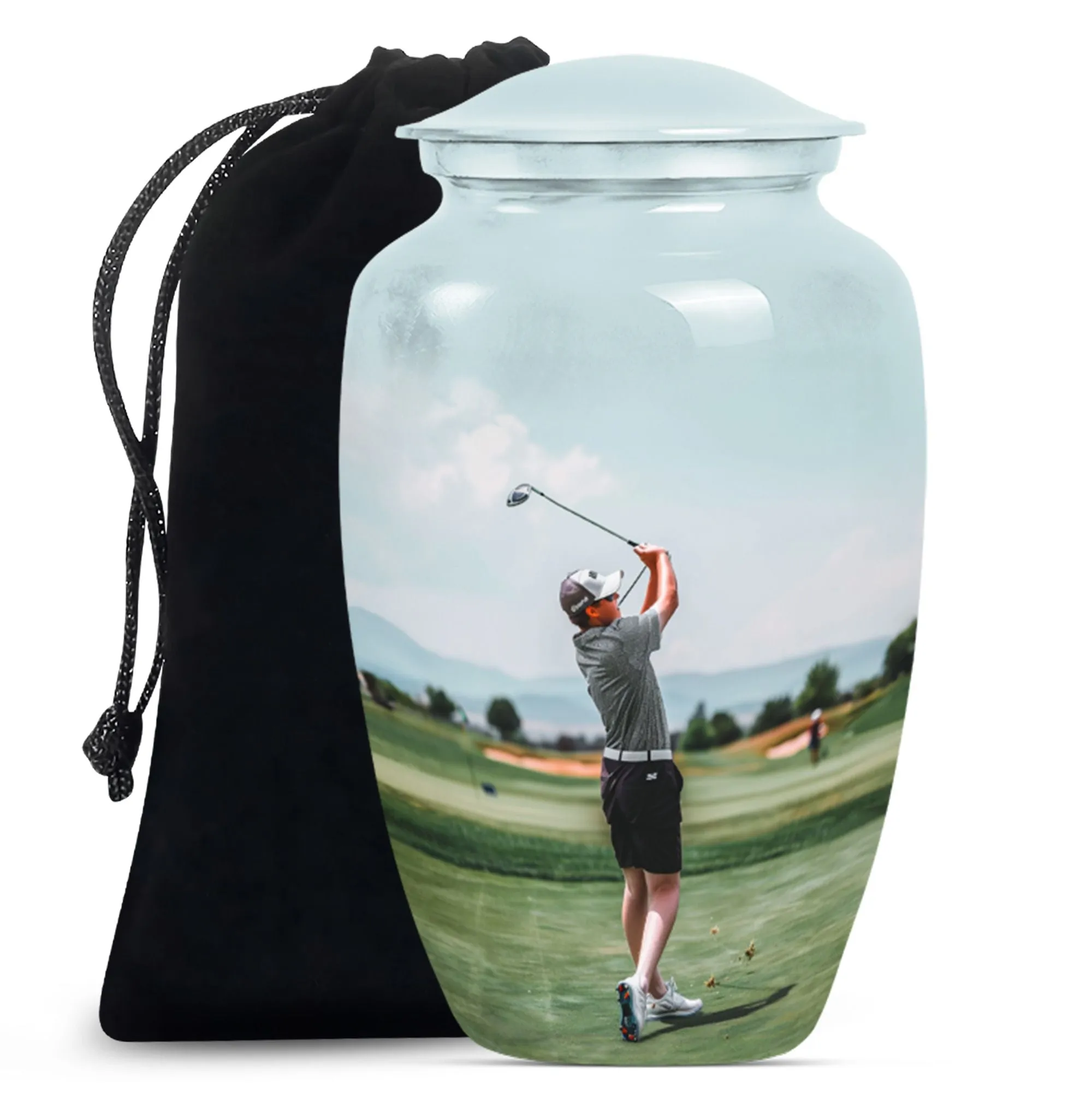 High-Esteem Golf Cremation Urn: Unique & Dignified Urn For Ashes