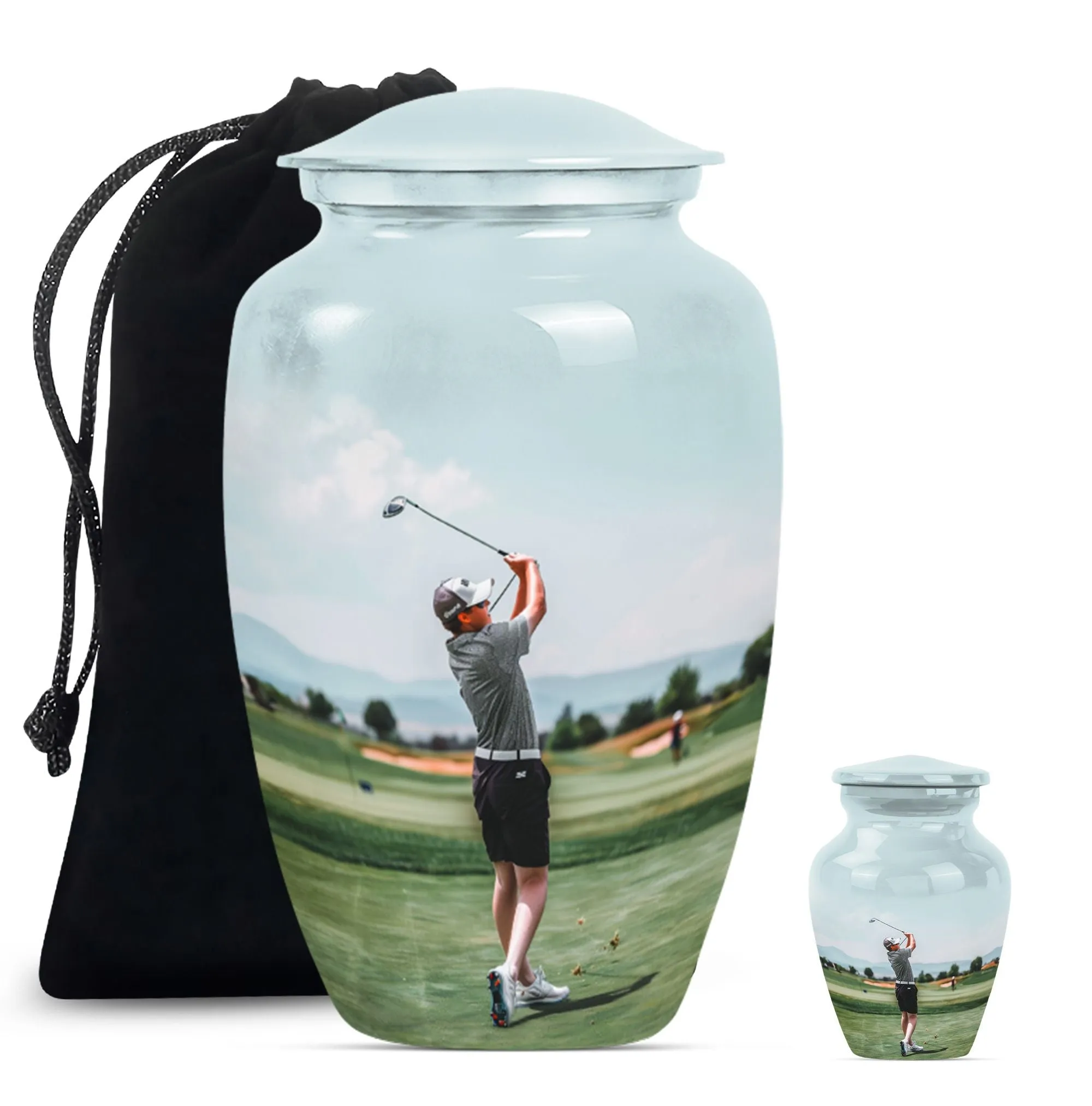High-Esteem Golf Cremation Urn: Unique & Dignified Urn For Ashes