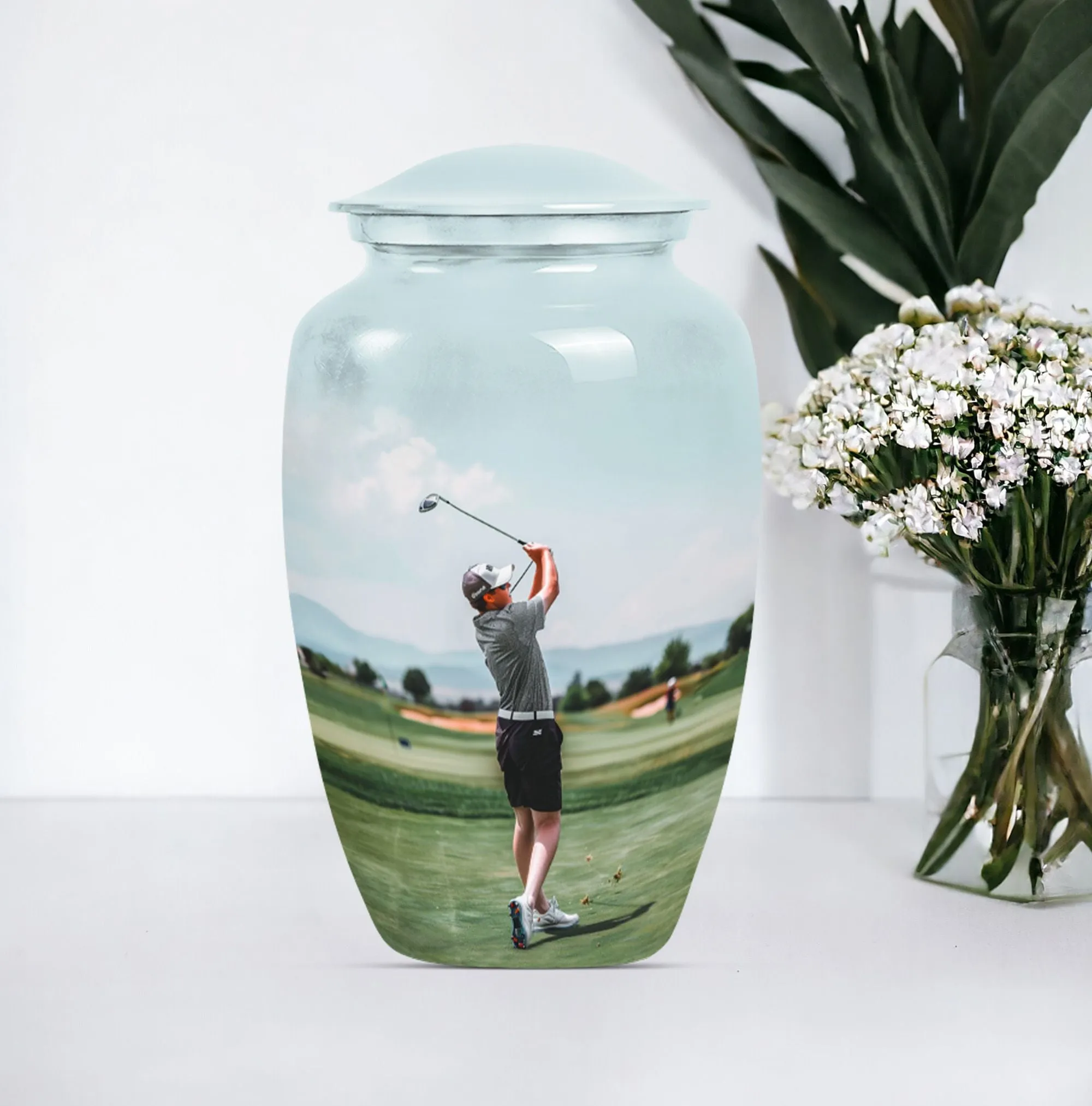 High-Esteem Golf Cremation Urn: Unique & Dignified Urn For Ashes
