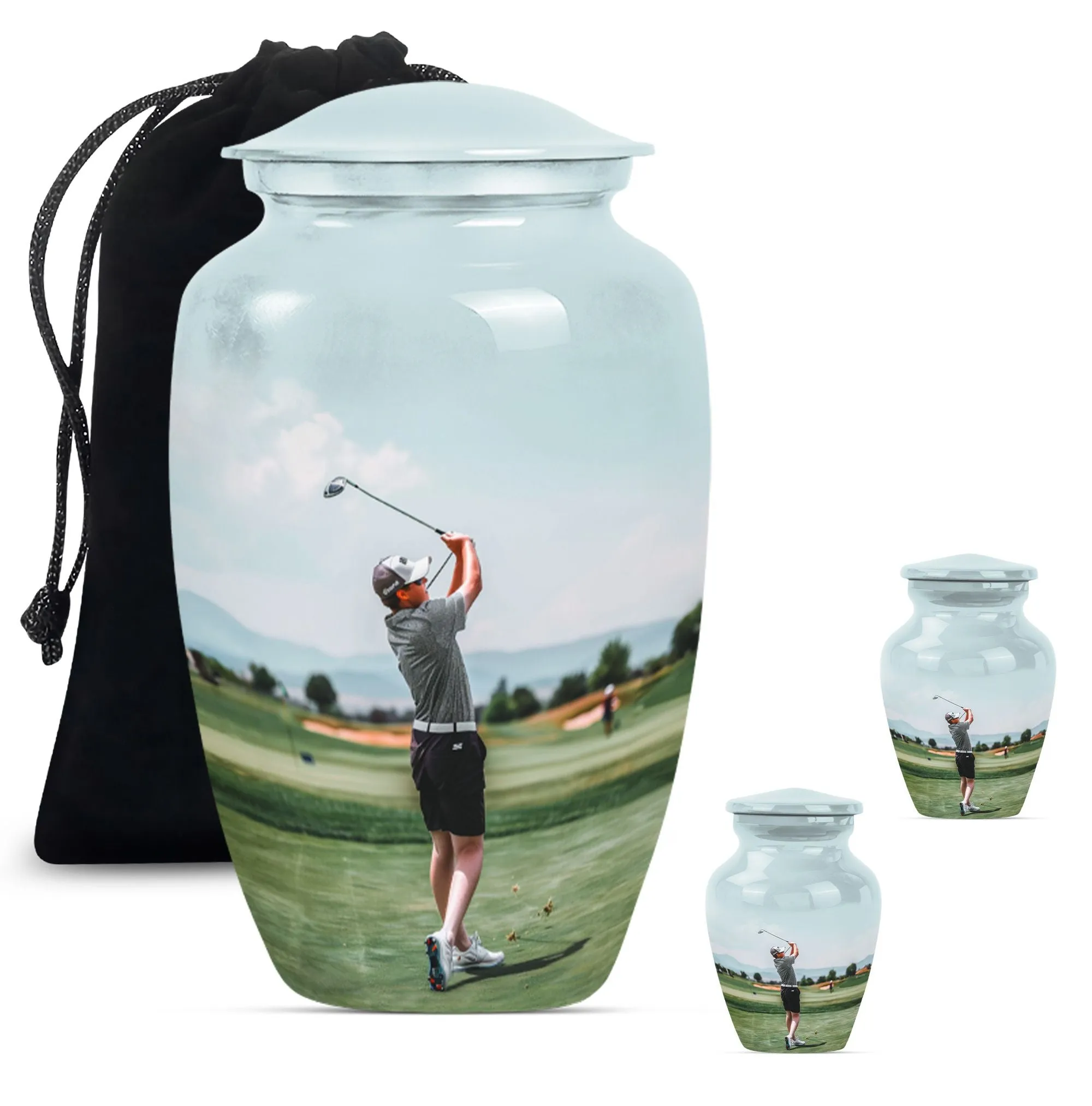High-Esteem Golf Cremation Urn: Unique & Dignified Urn For Ashes