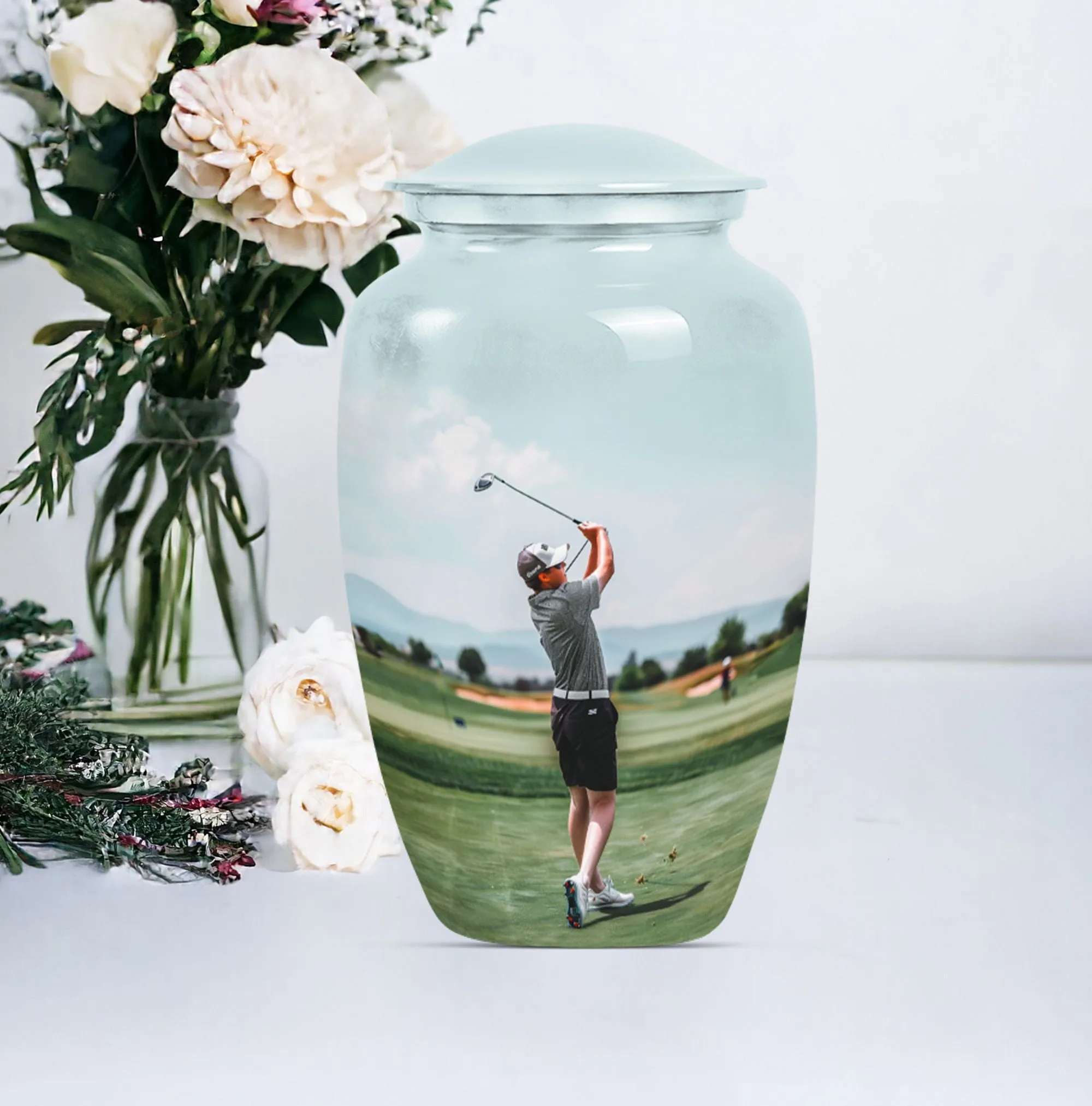 High-Esteem Golf Cremation Urn: Unique & Dignified Urn For Ashes