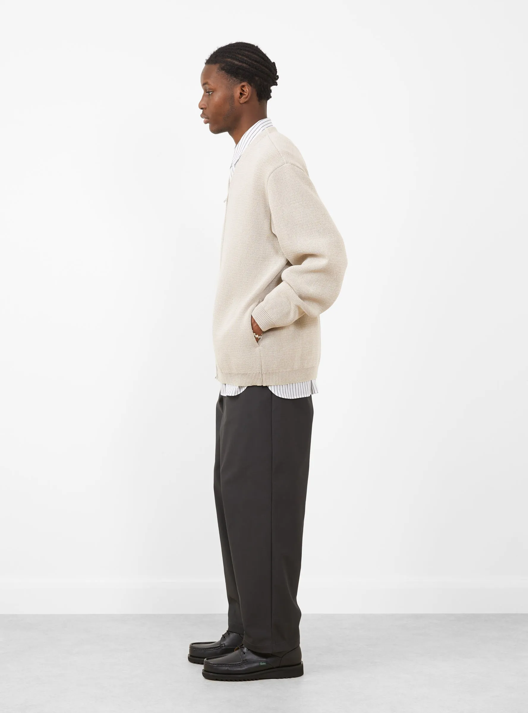 High Twist Pants Charcoal