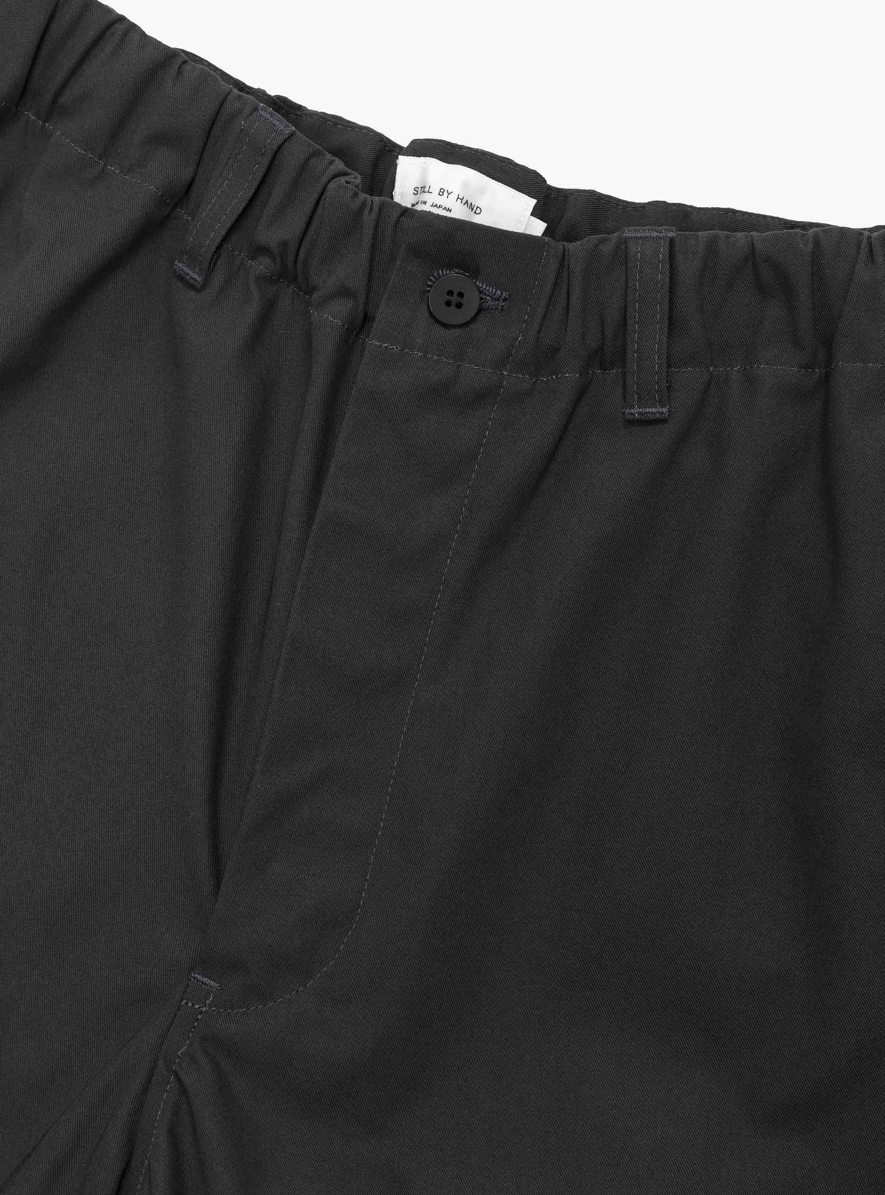High Twist Pants Charcoal
