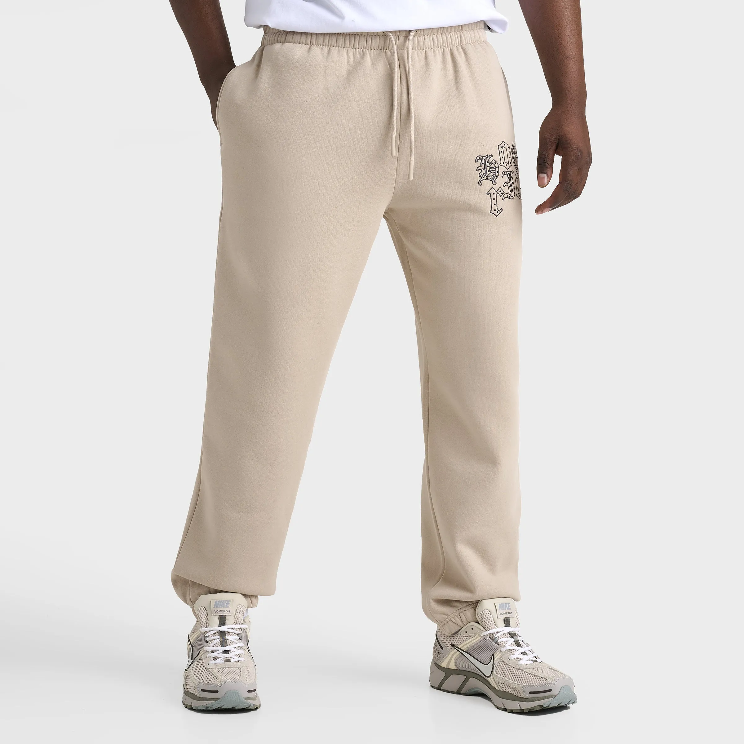 Hoodrich Crown Oversized Joggers Oxford Tan / Asphalt - Black