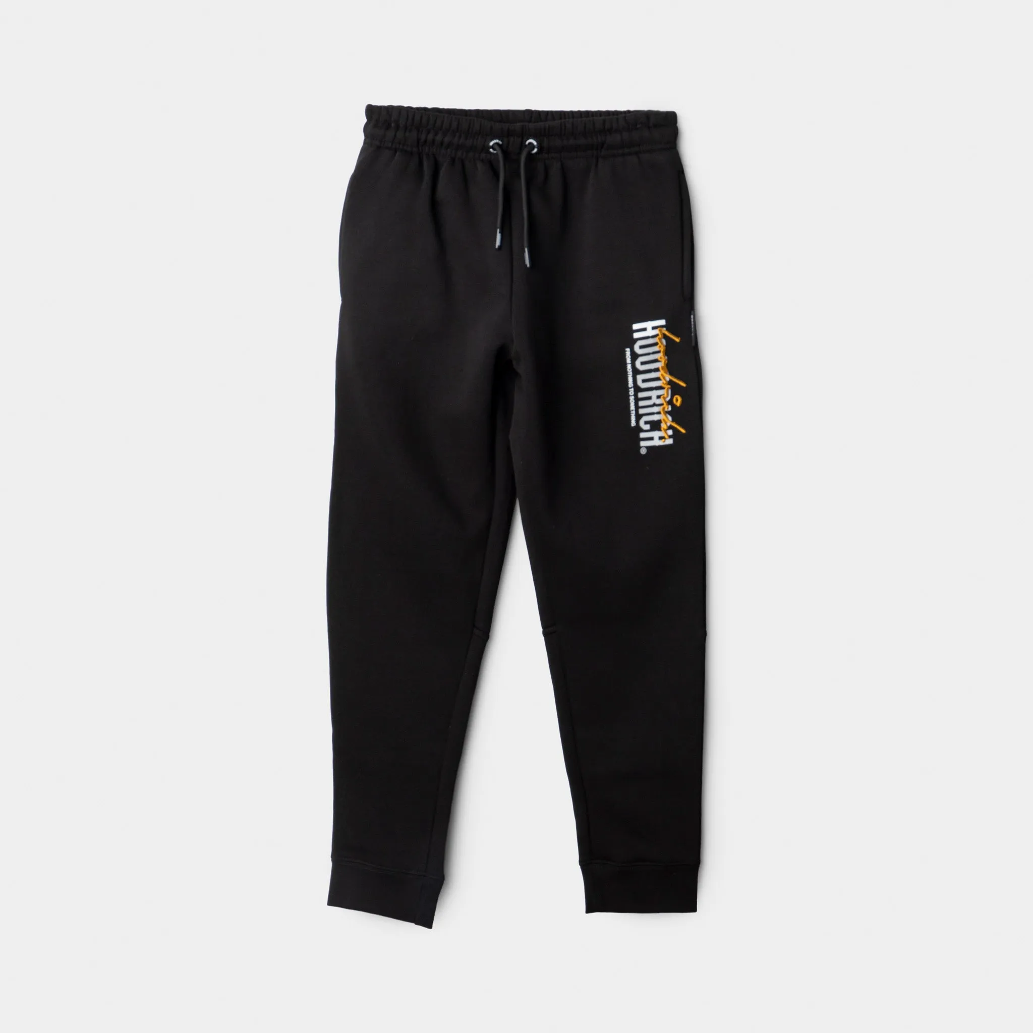 Hoodrich Junior Boys' Certify V2 Joggers  Black / White - Quiet Grey