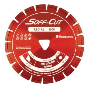 Husqvarna 582827001 - #XL6.5-3000 6-1/2" Red Soff-Cut Blade with Skid Plate