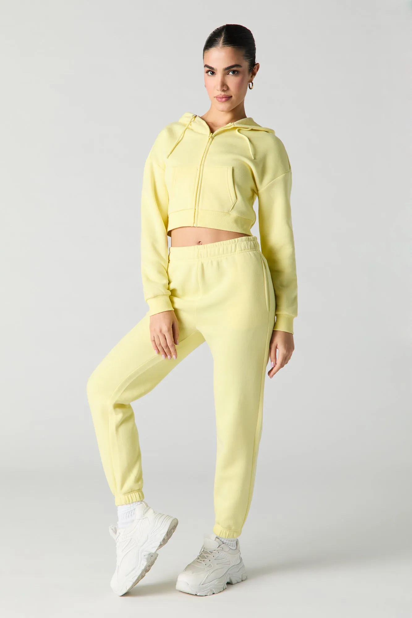Jogger Active en molleton classique