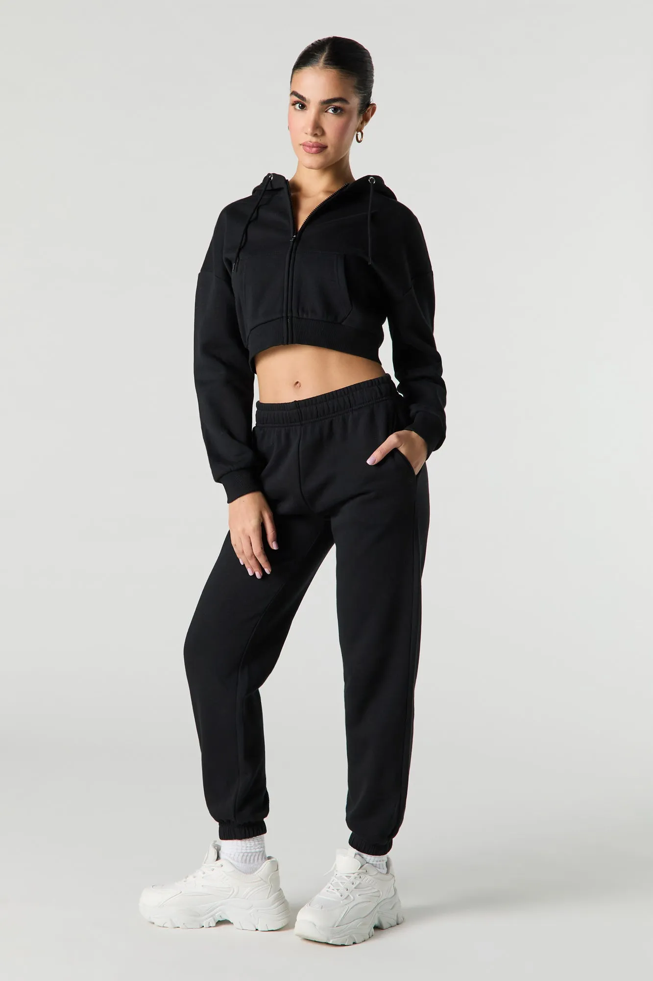 Jogger Active en molleton classique