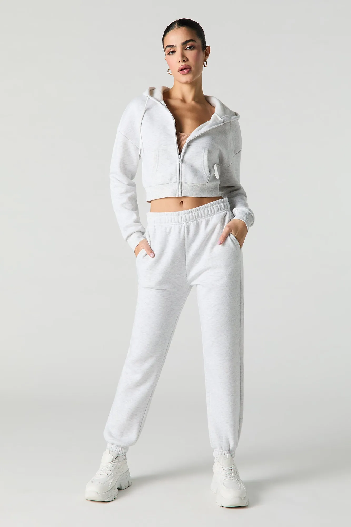 Jogger Active en molleton classique