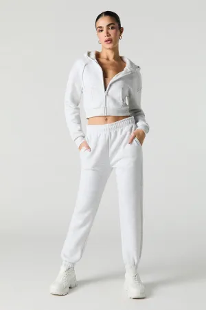 Jogger Active en molleton classique