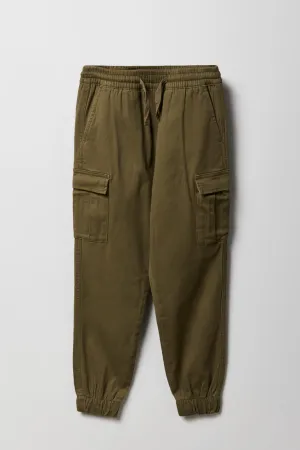 Jogger cargo classique pour fille