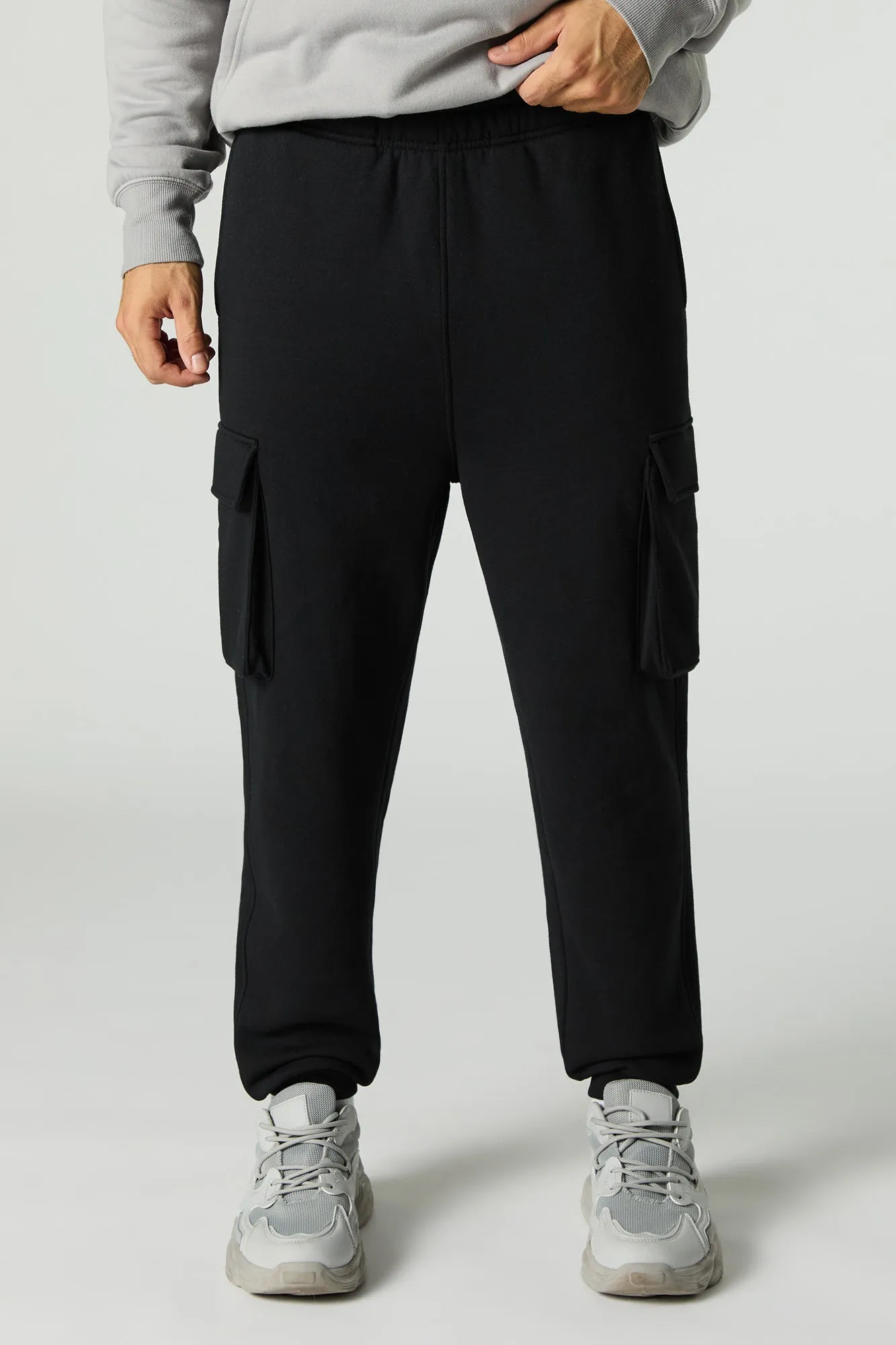 Jogger cargo en molleton