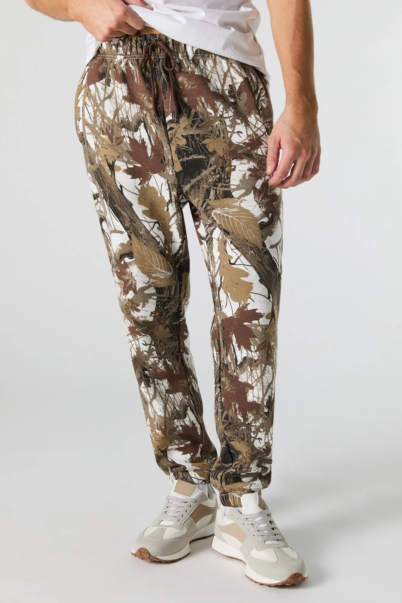 Jogger en molleton classique