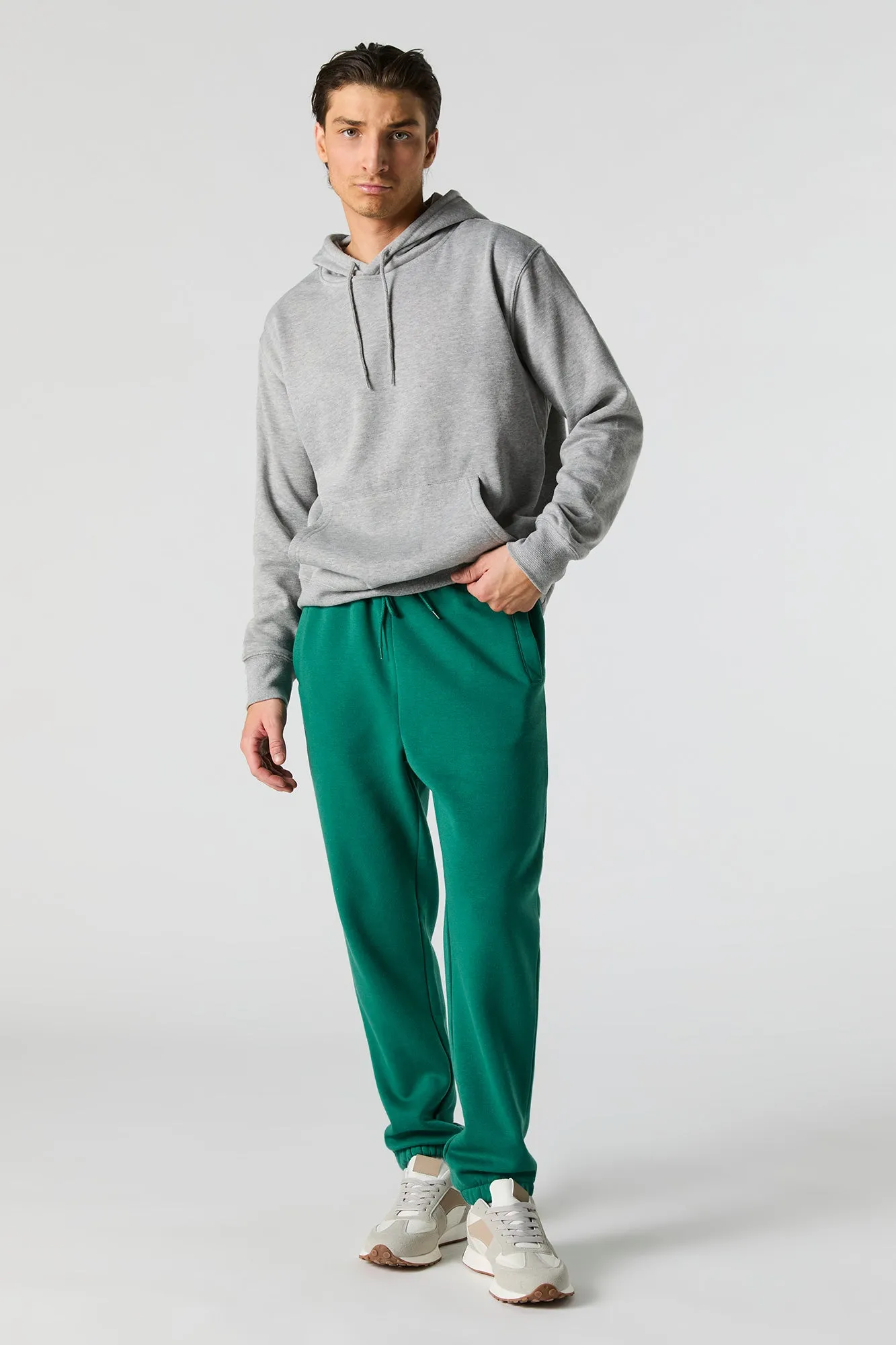 Jogger en molleton classique