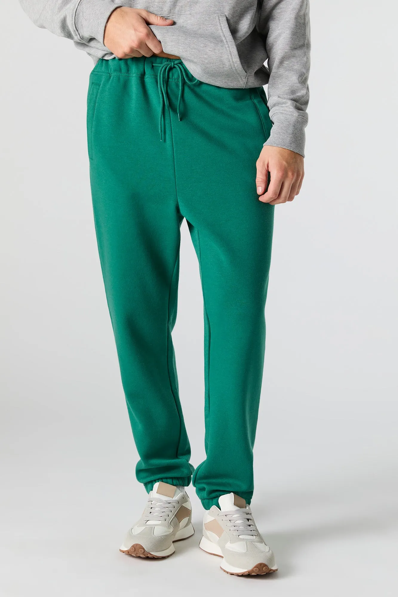 Jogger en molleton classique