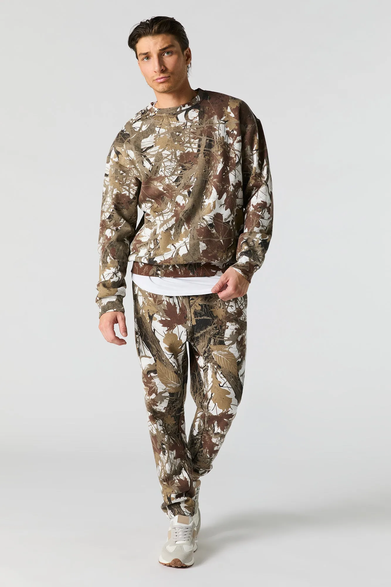 Jogger en molleton classique