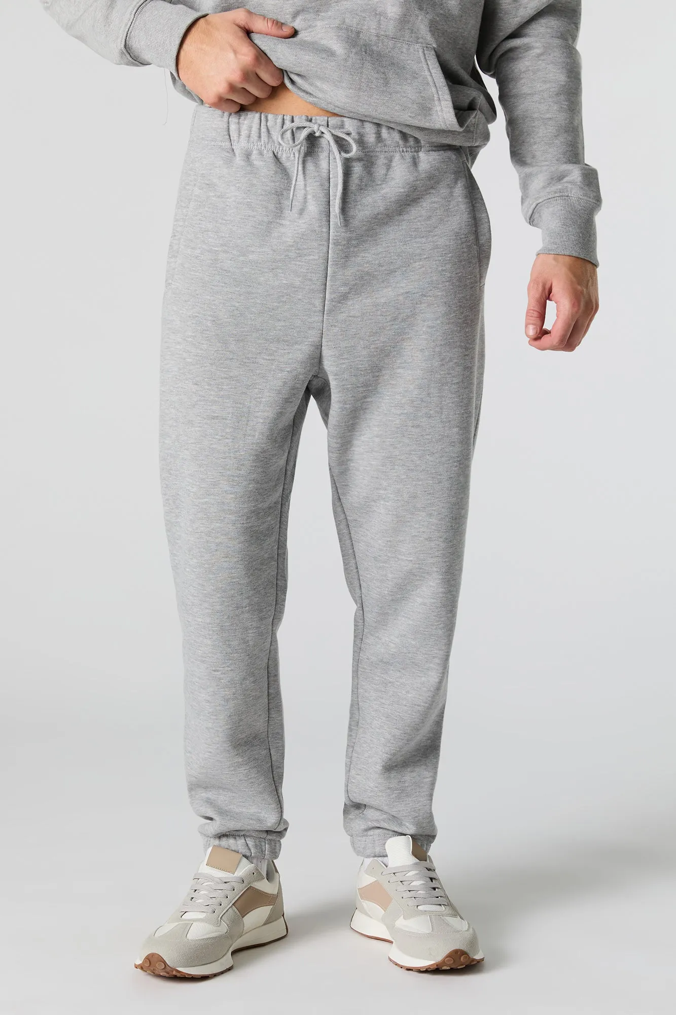 Jogger en molleton classique