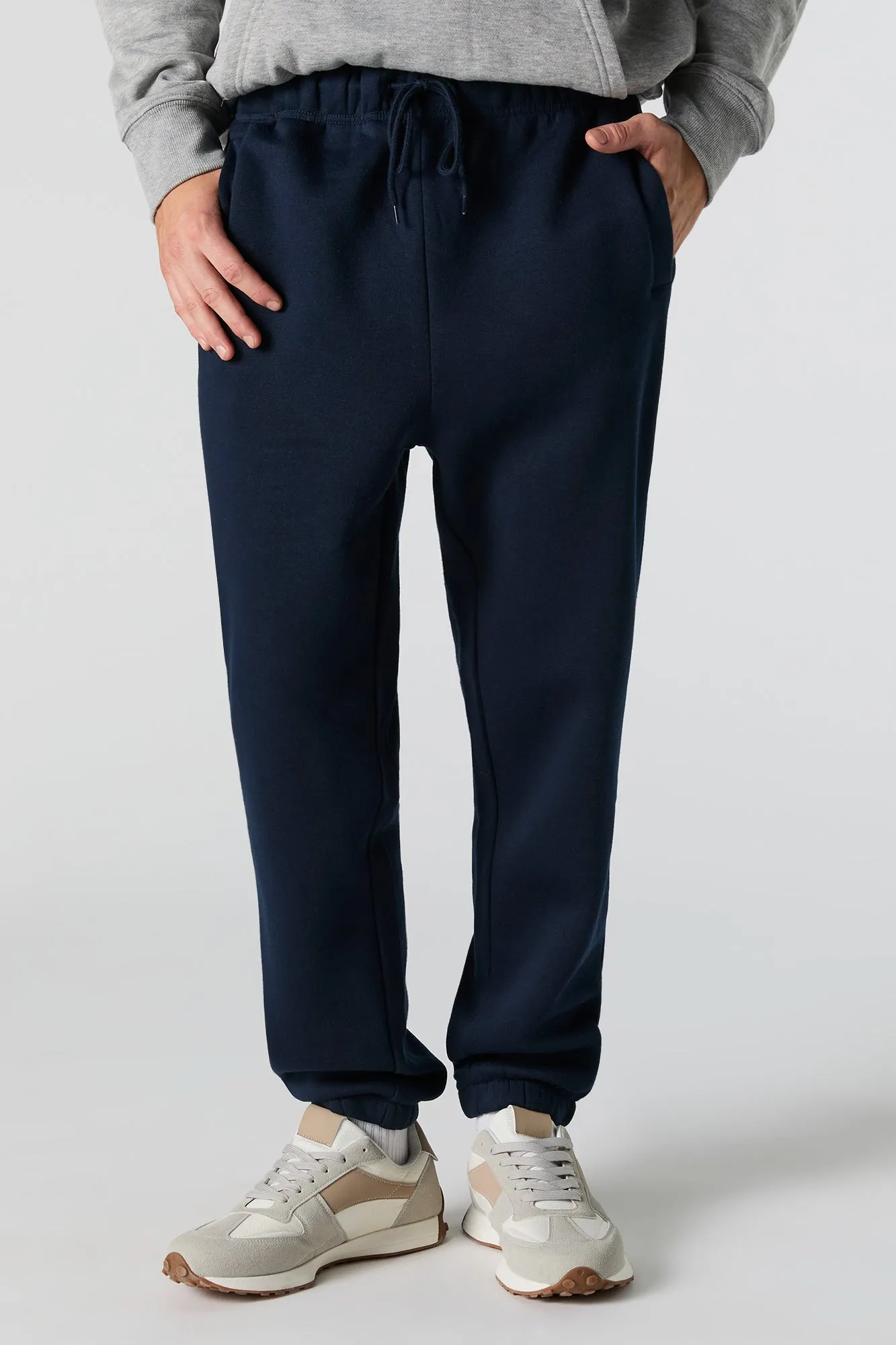 Jogger en molleton classique
