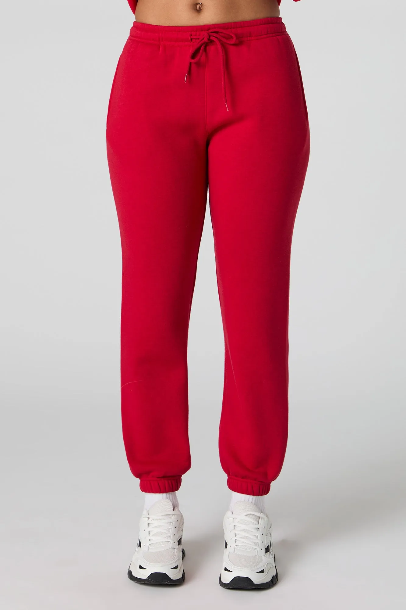 Jogger en molleton classique