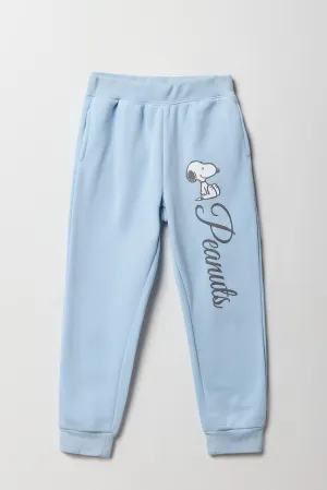 Jogger en molleton à imprimé Peanuts pour filles