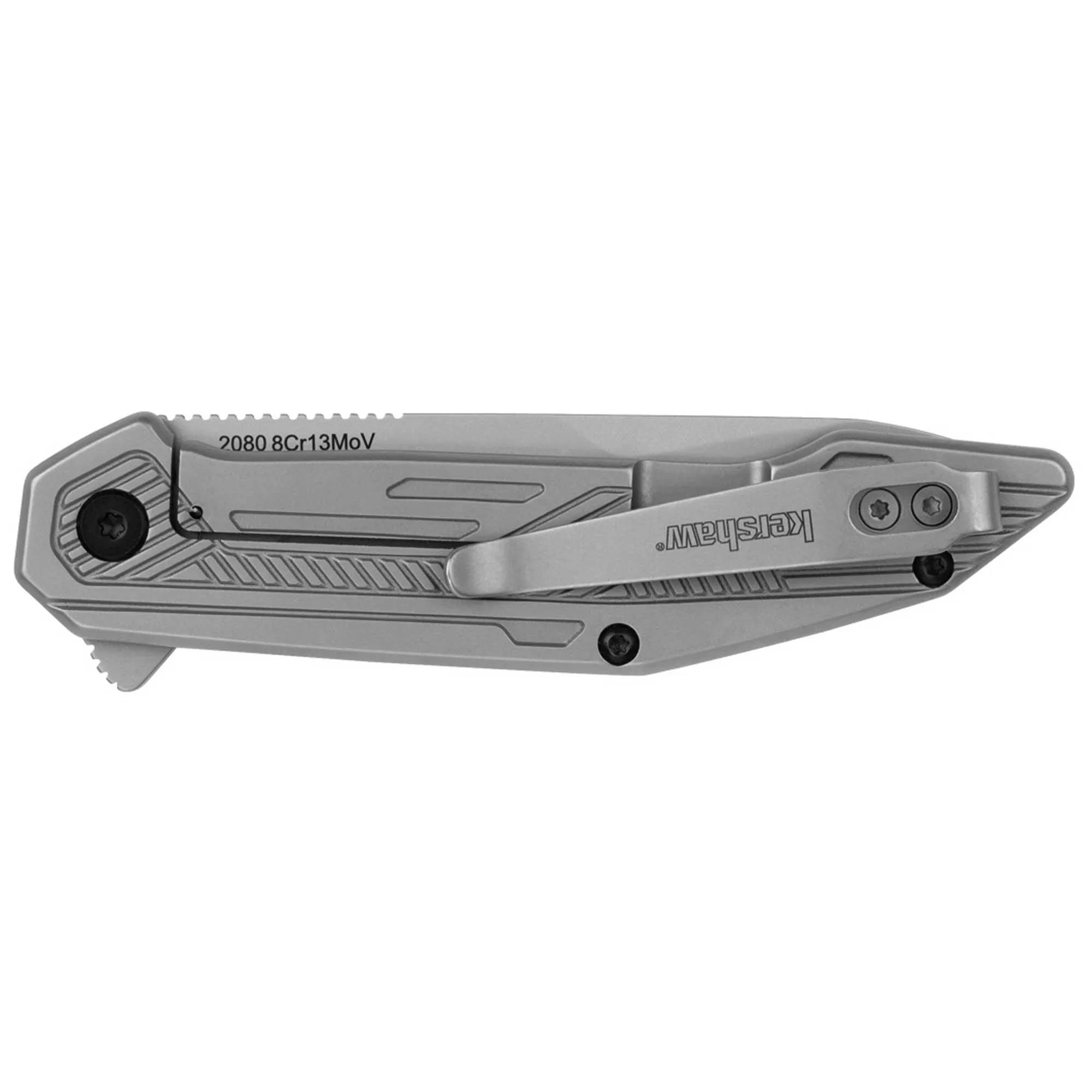 Kershaw Pocket Knife - Terran Plain Edge Blade Steel Handle Frame Lock | KW2080