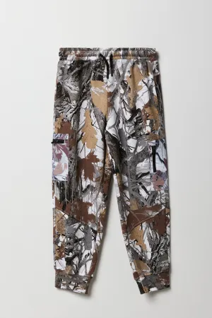 Kids Fleece Zipper Pocket Jogger