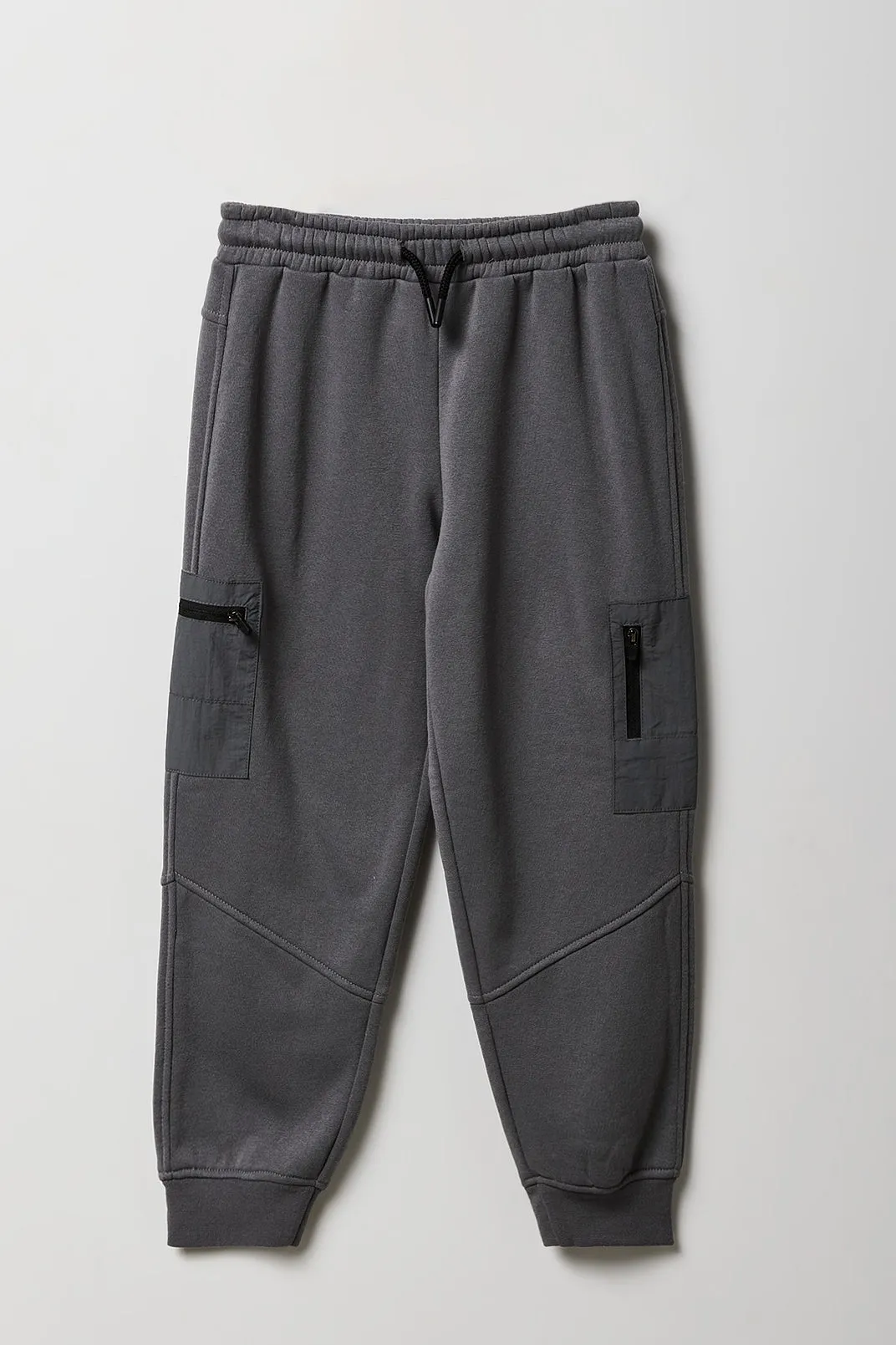 Kids Fleece Zipper Pocket Jogger