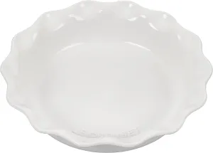 Le Creuset 9" Heritage Pie Dish - White