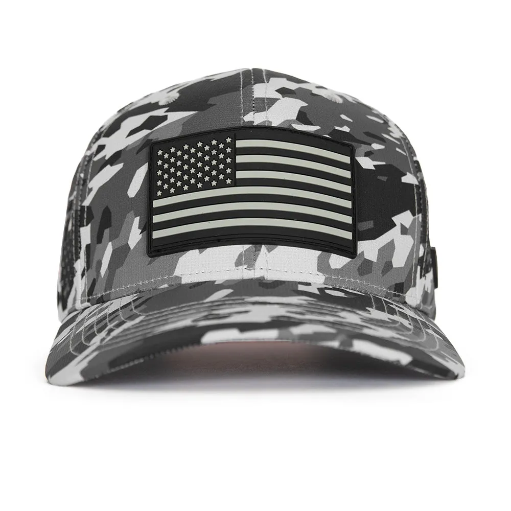 Limited Edition Performance Snapback | Pink Battle | Geo-Camo | Grey