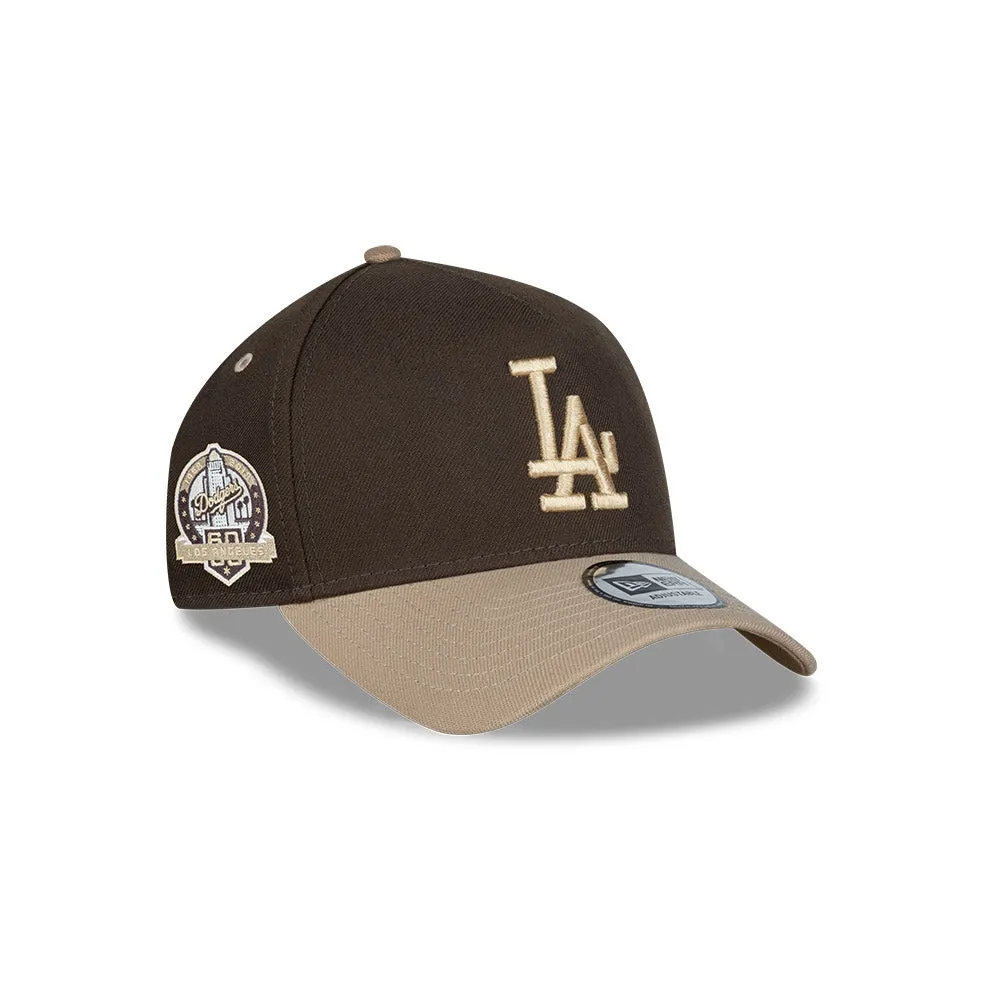 Los Angeles Dodgers Iced Latte 9FORTY A-Frame Snapback