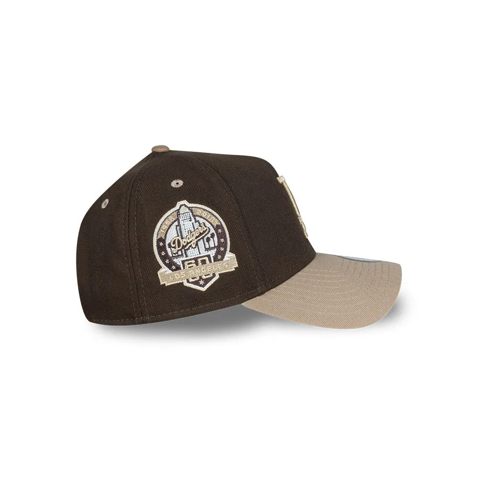 Los Angeles Dodgers Iced Latte 9FORTY A-Frame Snapback