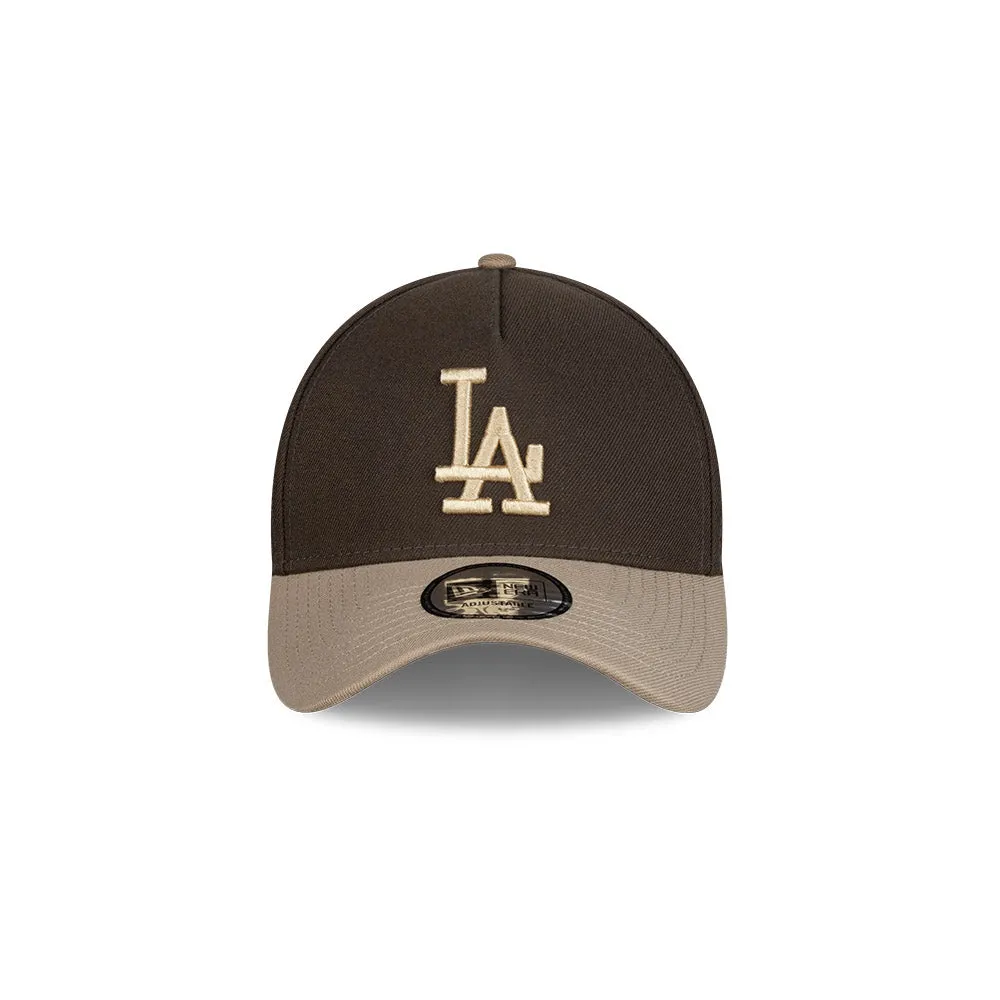 Los Angeles Dodgers Iced Latte 9FORTY A-Frame Snapback