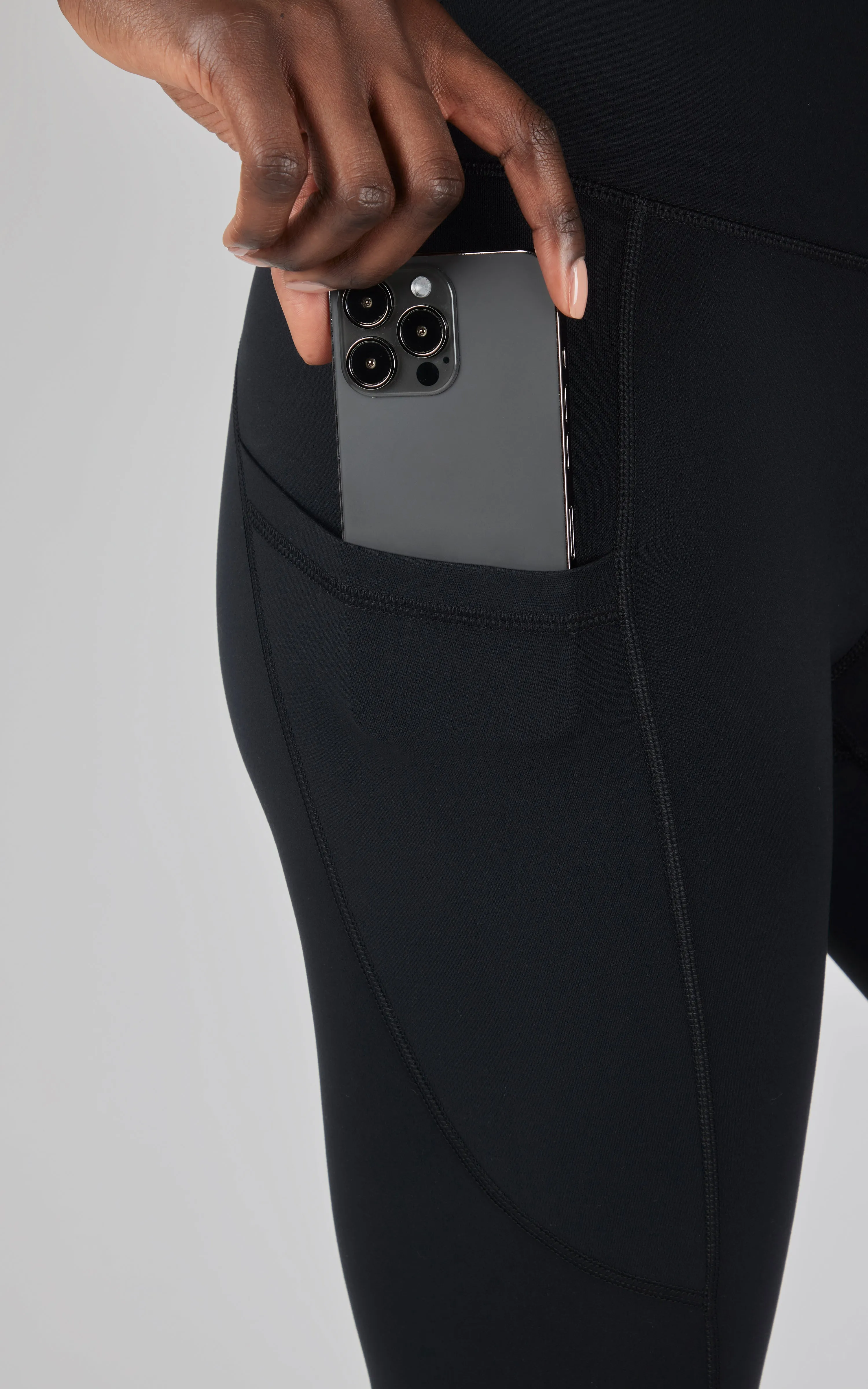 Lux Super High Waist Pocket Ankle Legging