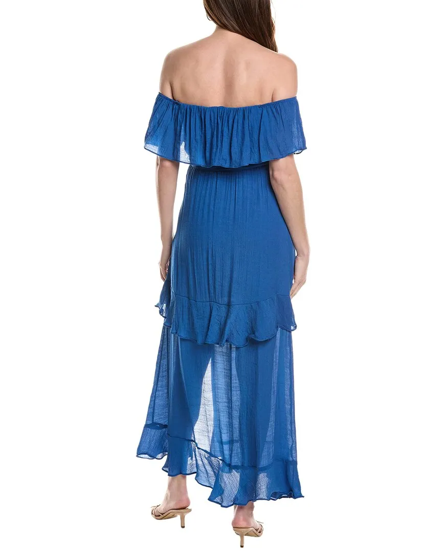 Maison Maar Off-The-Shoulder Maxi Dress